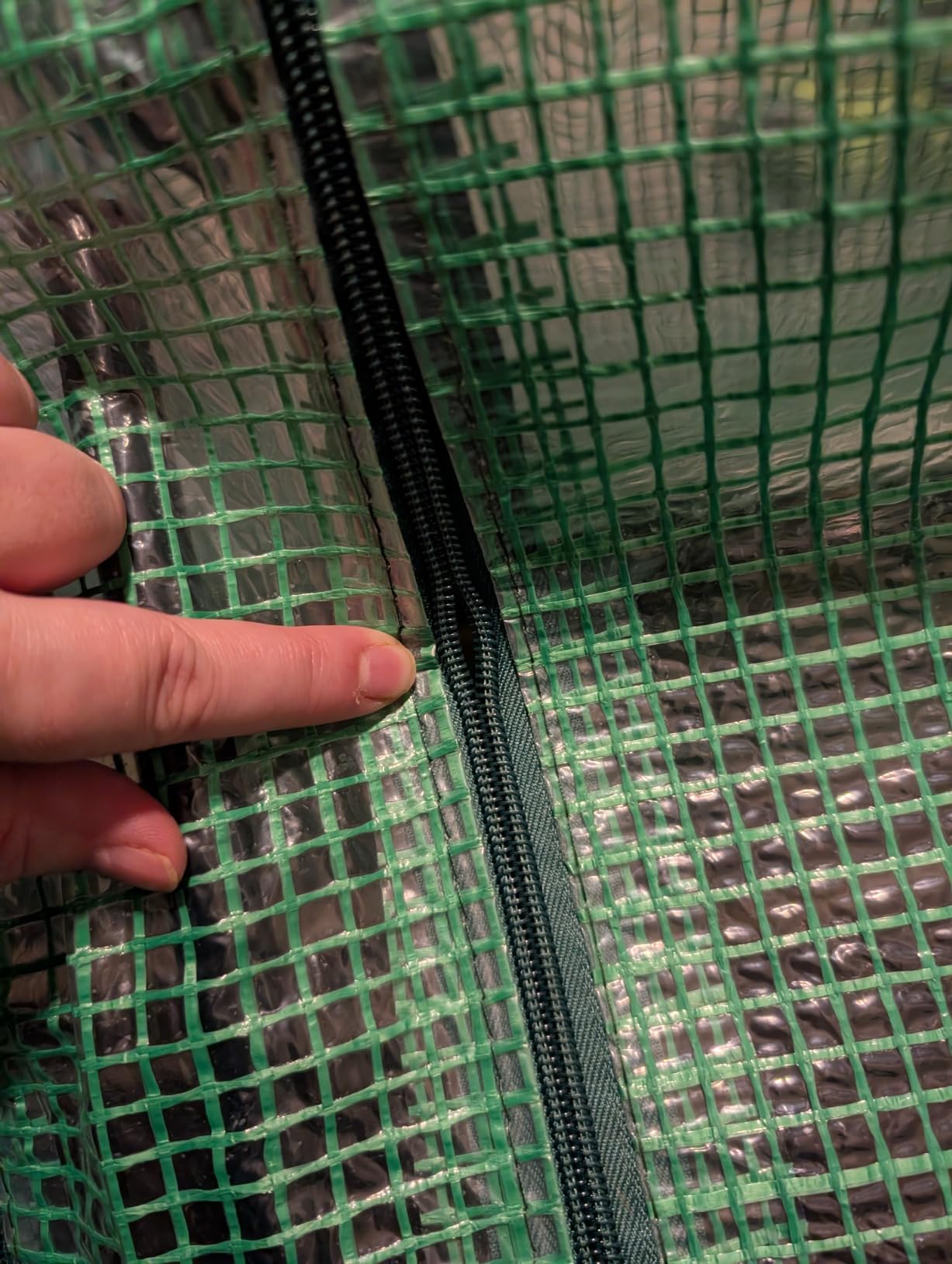 Outsunny 4' x 2' x 2' Portable Mini Greenhouse, Small Green House, Clear customer photo 1