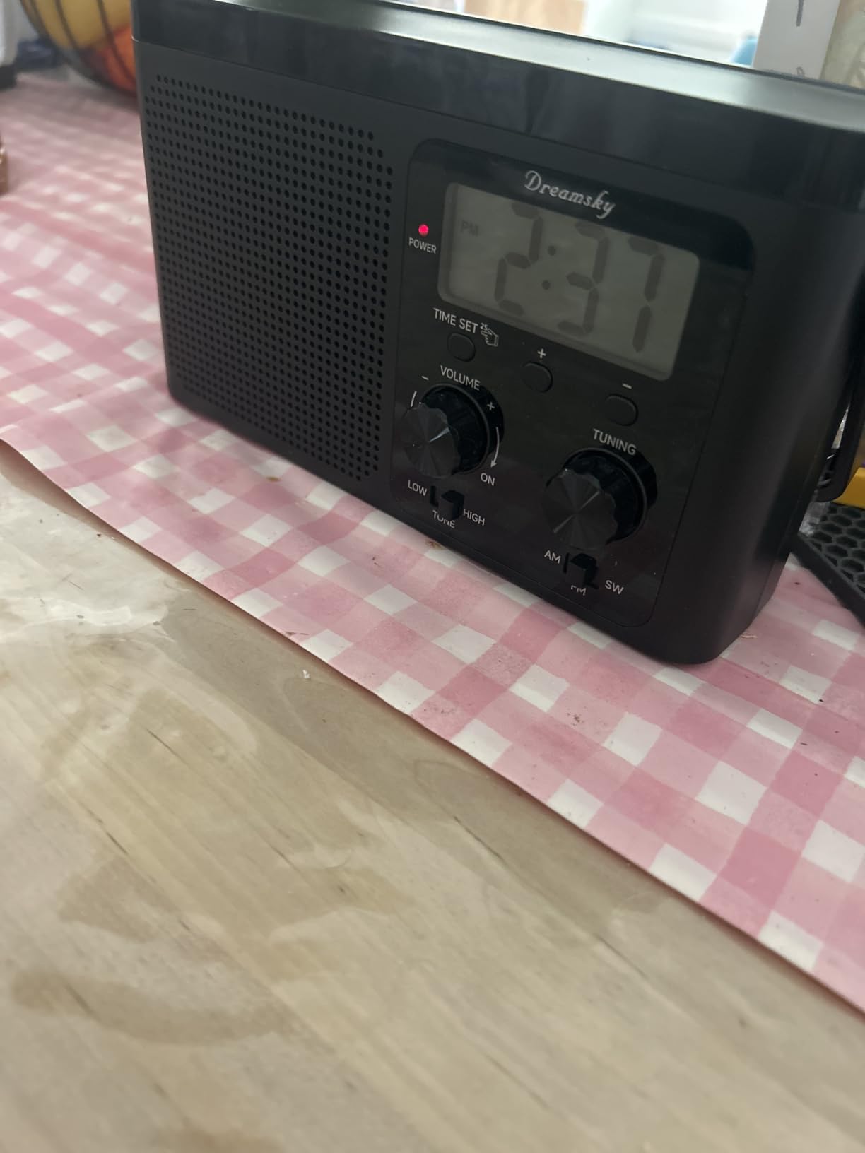 DreamSky AM FM Radio Portable Shortwave Radio Battery Powered/Plug in Wall customer photo 1