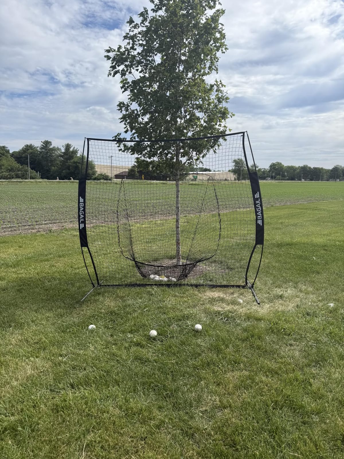 BAGAIL 7x7 ft Baseball & Softball Training Net customer photo 2