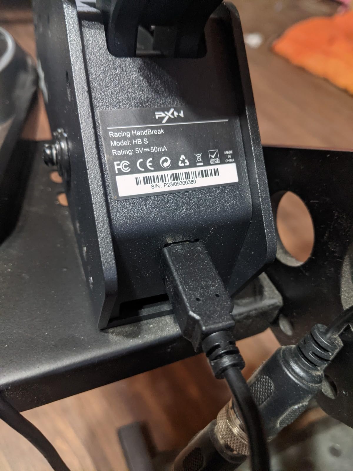 PXN HB S PC Handbrake for Sim Racing (Windows 7/8/10/11) customer photo 2
