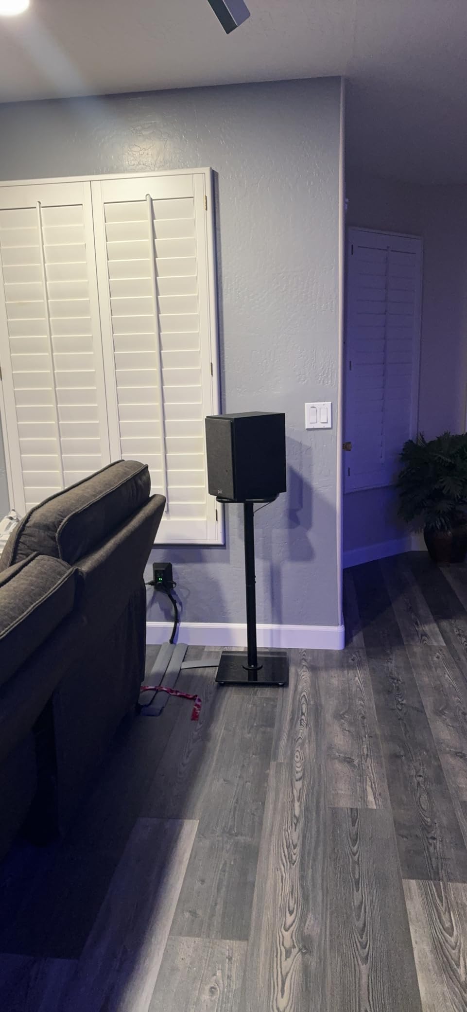 MOUNTUP Universal Speaker Stands Pair for Surround Sound Home Theater, 31