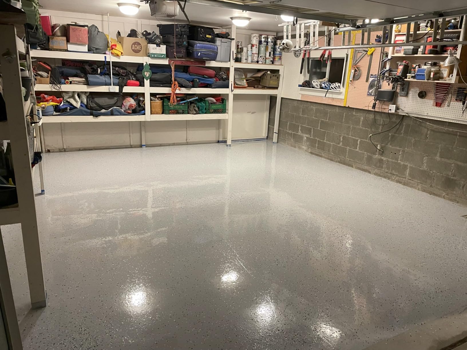 ArmorPoxy Polyaspartic Garage Floor Kit - Designer Gray, 500 Sq Ft 25 Pc customer photo 2