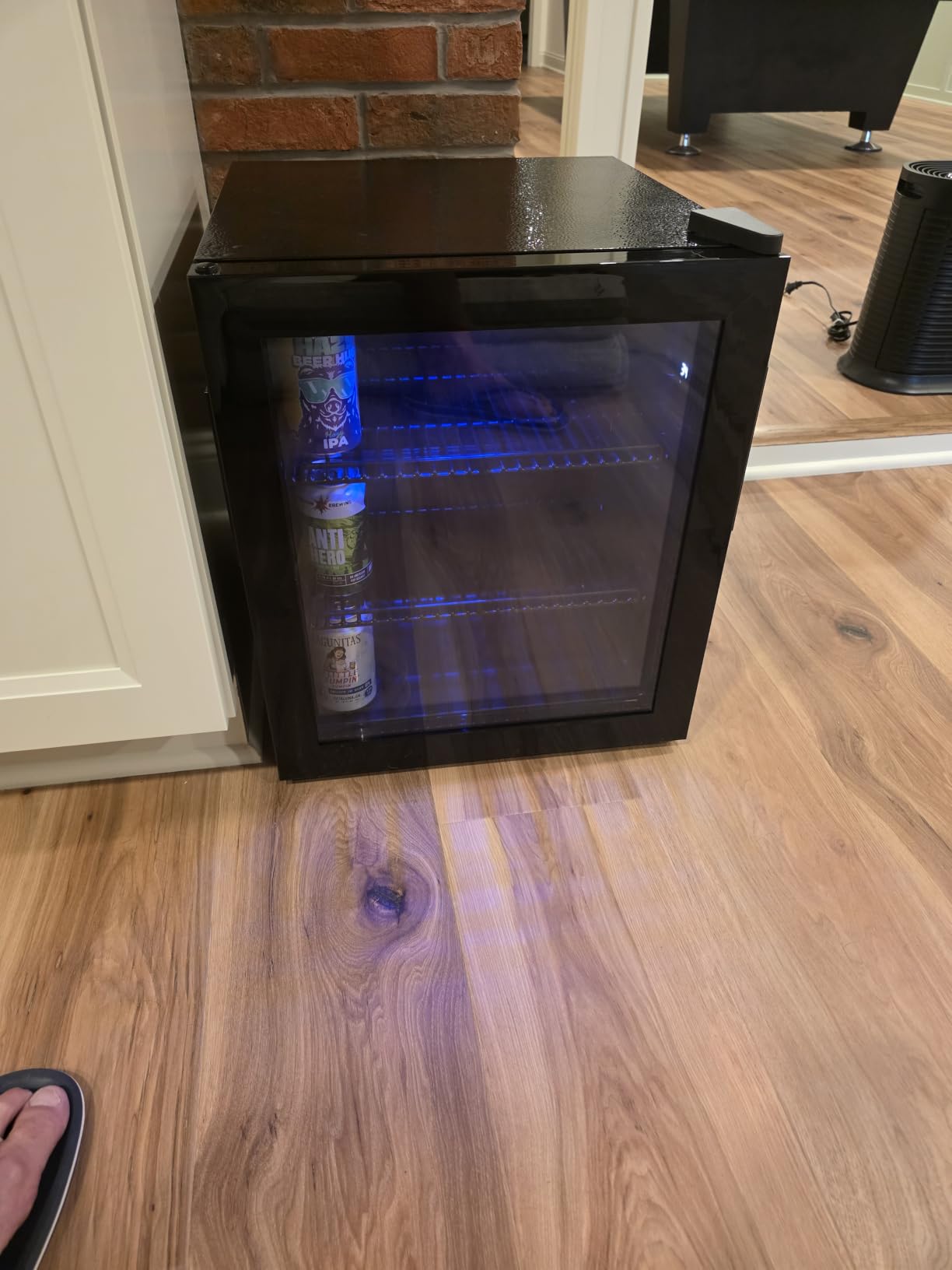 Wine and Beverage Refrigerator 30 Inch, Upgrade Dual Zone Wine Cooler, 30'' Wine beverage Fridge Built in or Freestanding Under Counter Large Capacity Glass Door Advanced Cooling System customer photo 2