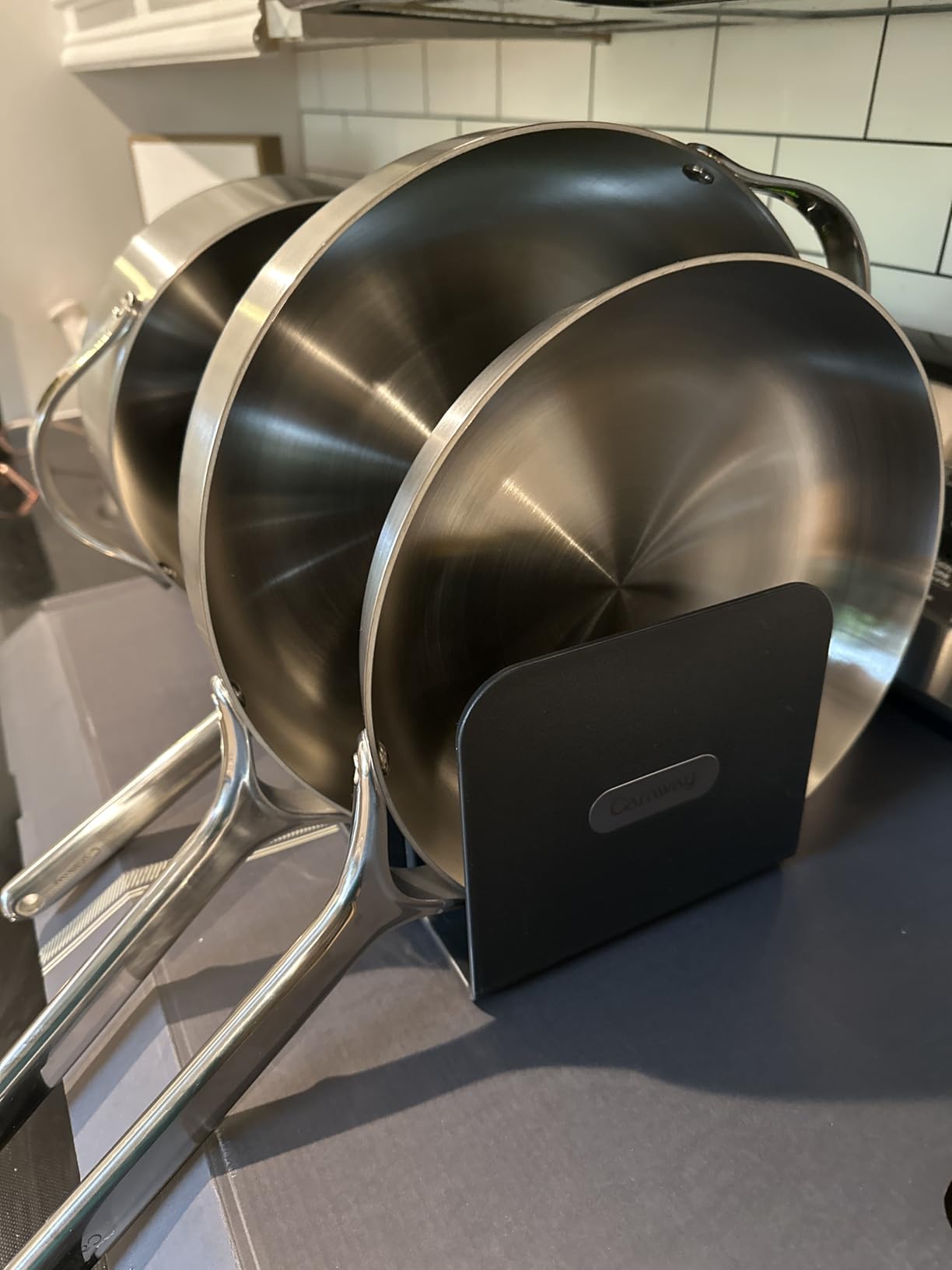 Caraway 12-Piece Stainless Steel Cookware Set customer photo 1