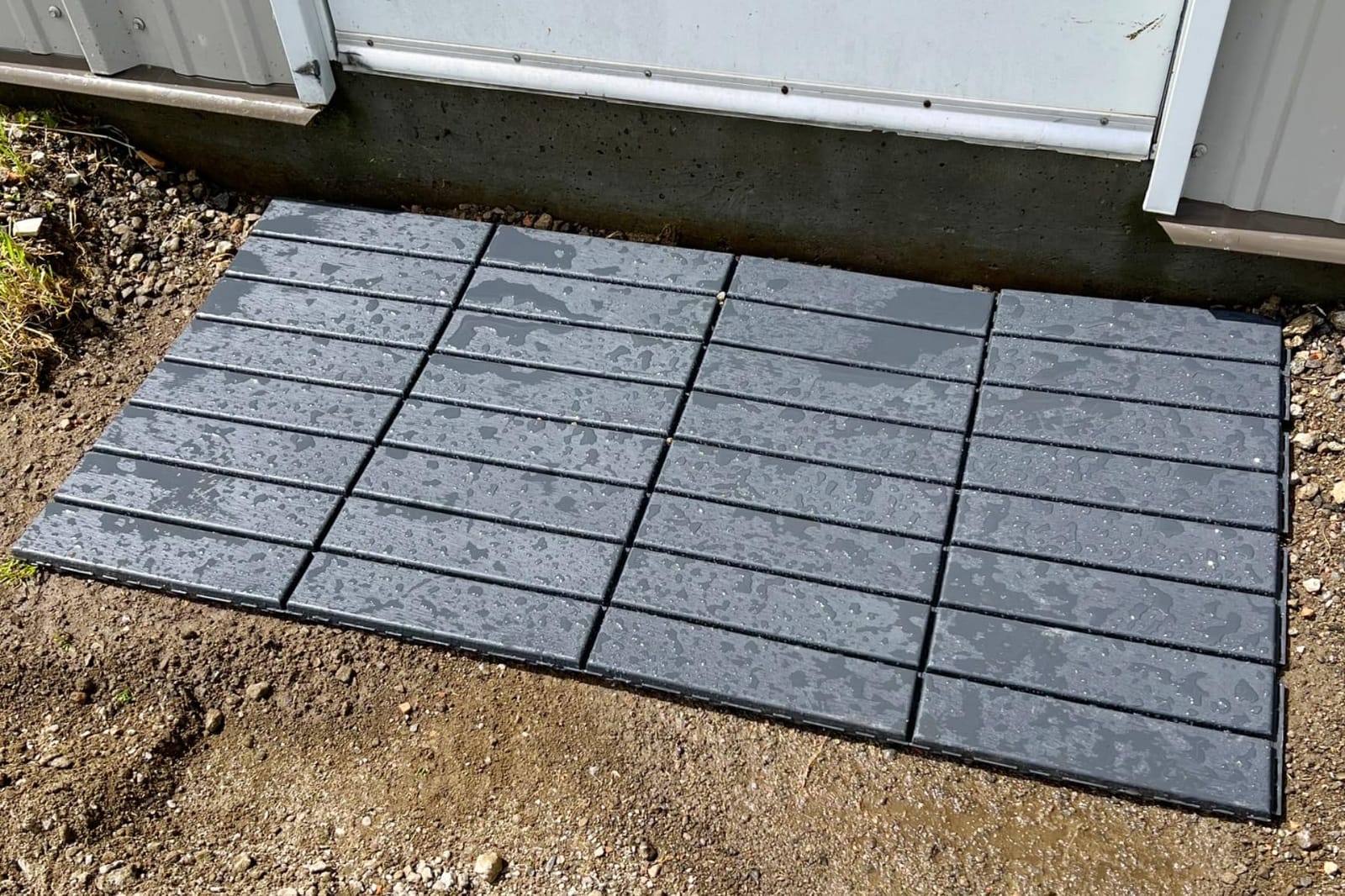 ToLanbbt Plastic Interlocking Deck Tiles 27 Pack 12