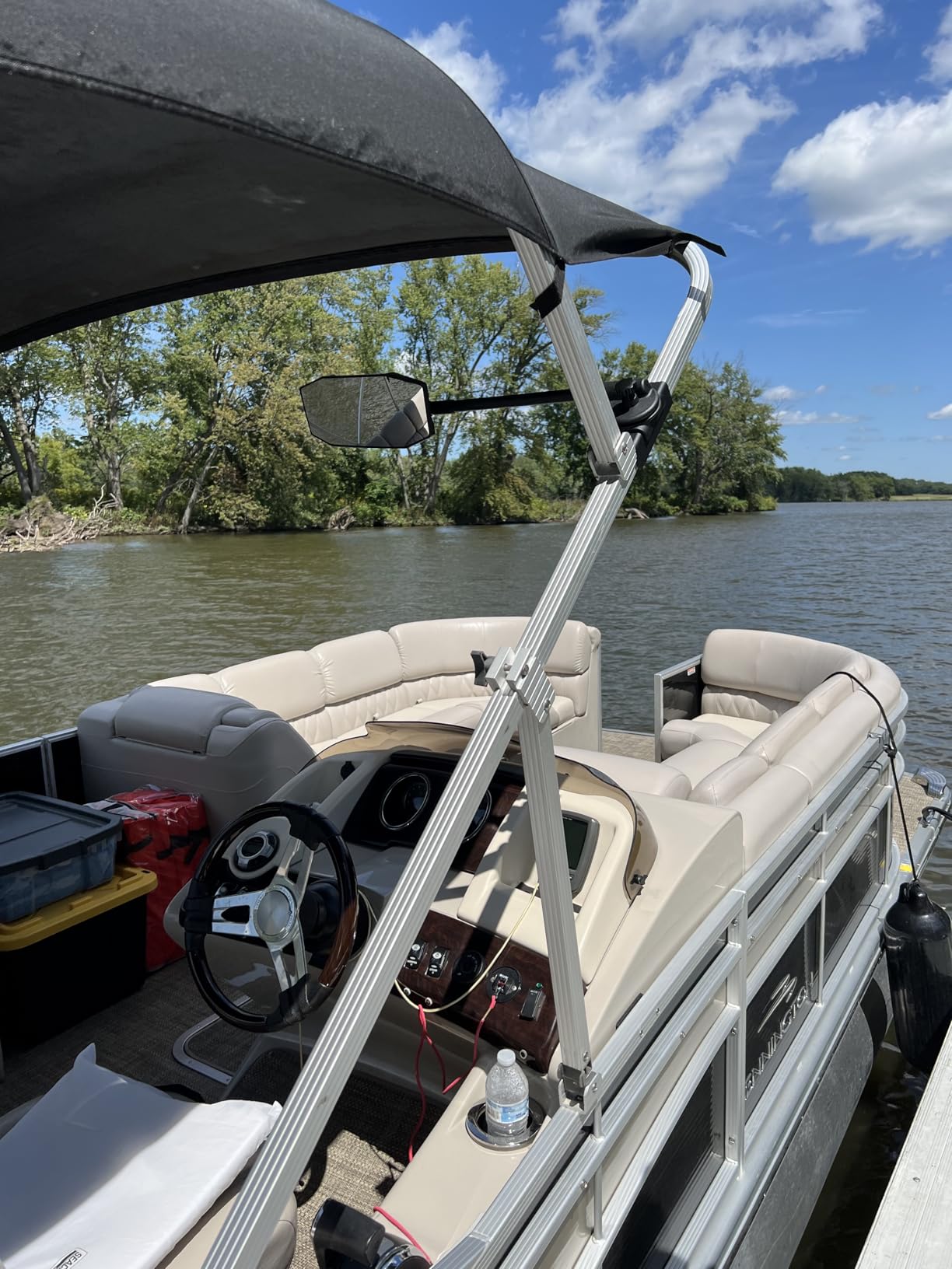 Pontoon Boat Mirror Rear View Pontoon Mirror 4.7