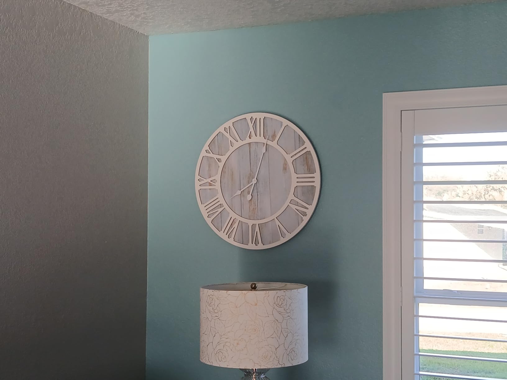 1st owned Large Wall Clock for Living Room Decor- 24