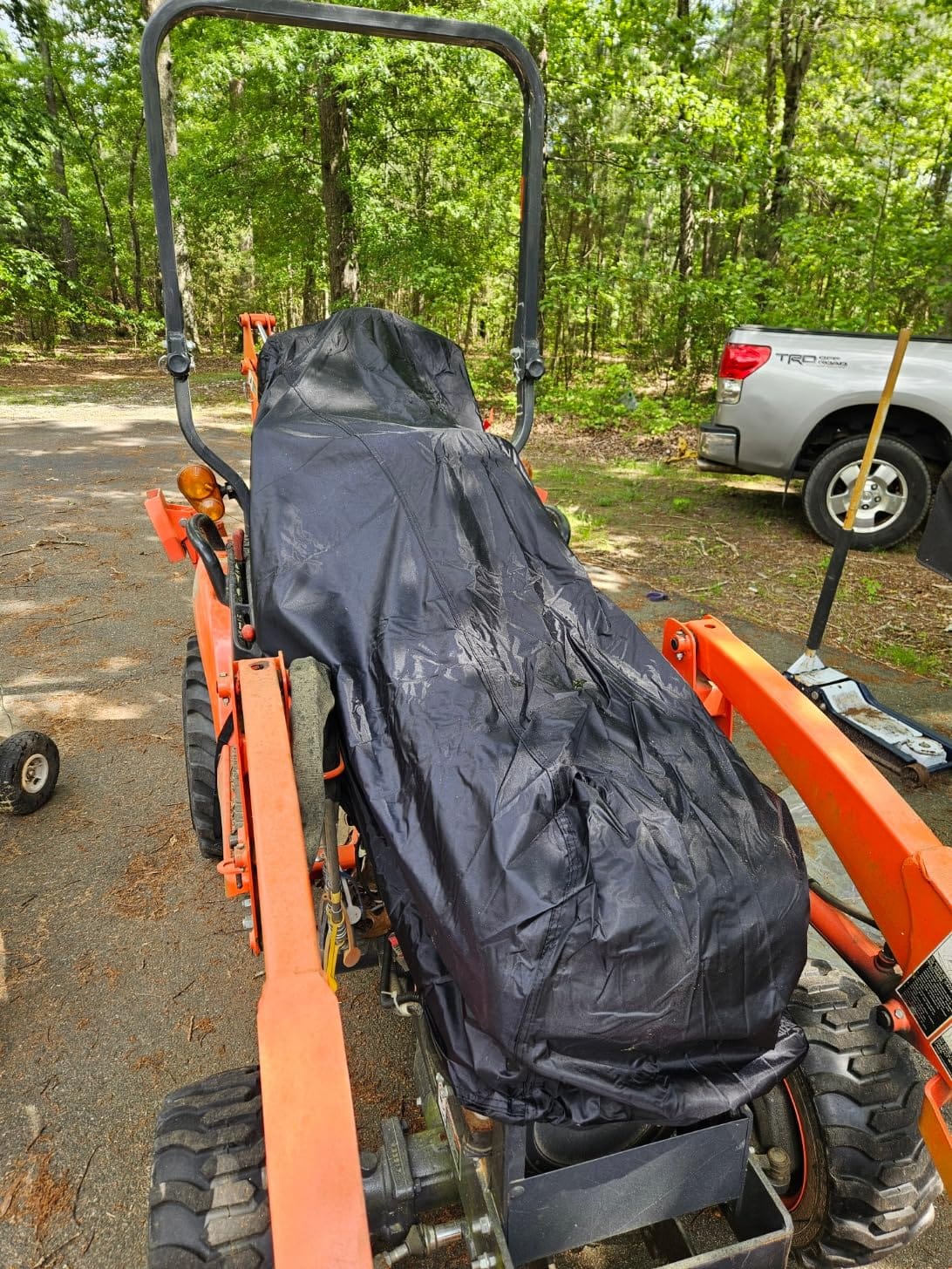Tractor Cover Waterproof Compatible with Kubota,John Deere,Mahindra, Bobcat,Compact Utility Tractor Cowling Cover Heavy Duty Tractor Accessories customer photo 2