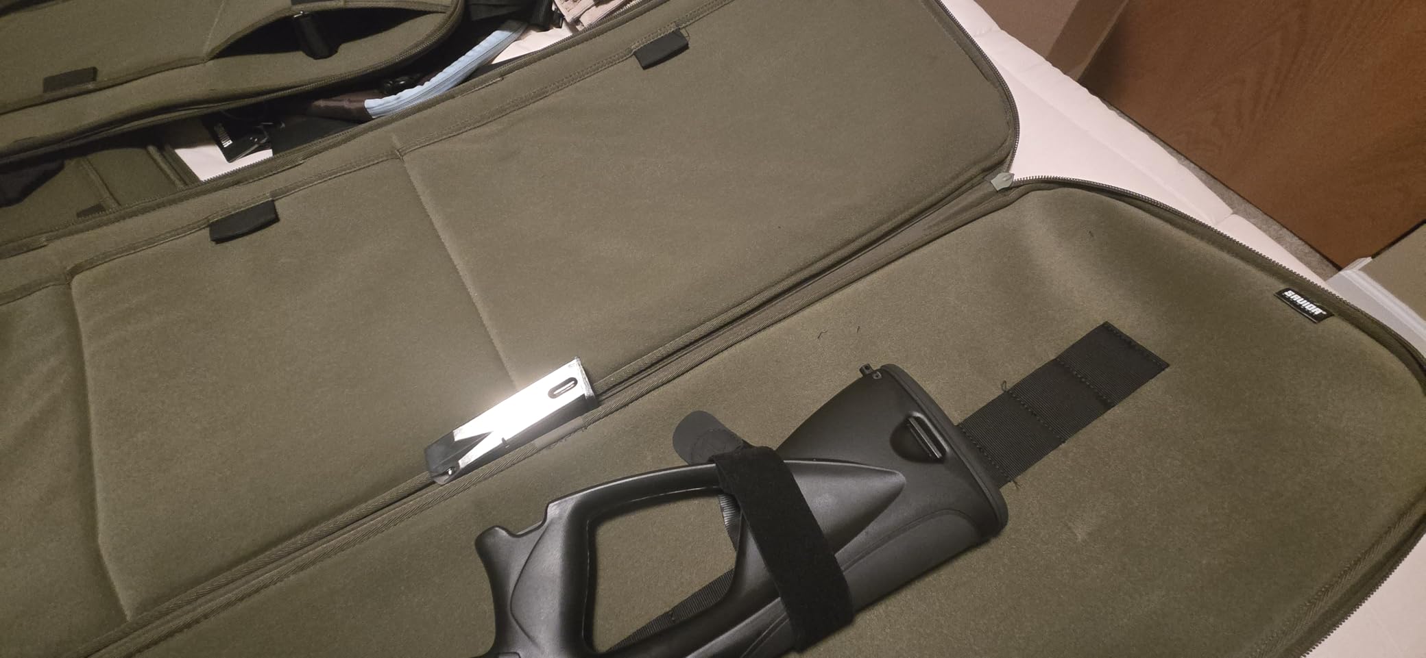 Savior Equipment Specialist Single Long Gun Bag Tactical Padded Soft Case w/Padded Handle Carrier, Adjustable Sling, Dual Lockable Zipper customer photo 2