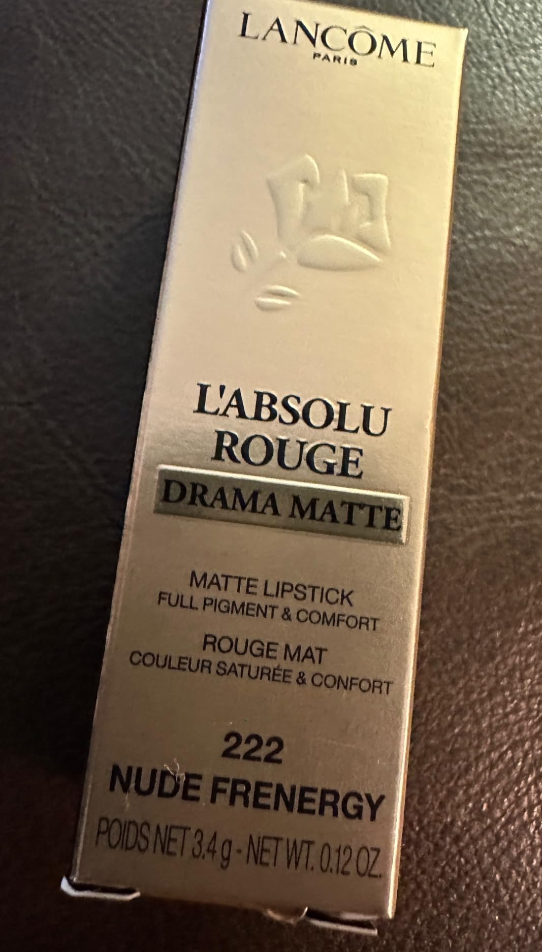 Lancôme L’Absolu Rouge Drama Matte - Ultra Matte Lipstick - Full Coverage customer photo 2