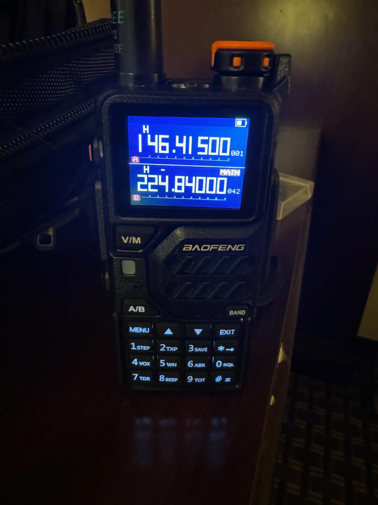 BAOFENG K5PLUS Radio Ham Radio 10W Rechargeable Walkie Talkies Long Range UV32 5RM Handheld Two Way Radio NOAA Weather Radio with Copy Frequency,USB-C Charging for Hunting Survival Gear customer photo 2