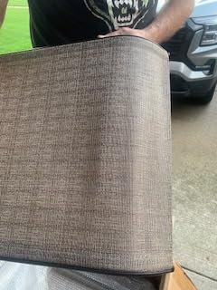 Patio Swivel Chairs Set of 2, Outdoor Rocking Dining Chairs with High Back customer photo 1