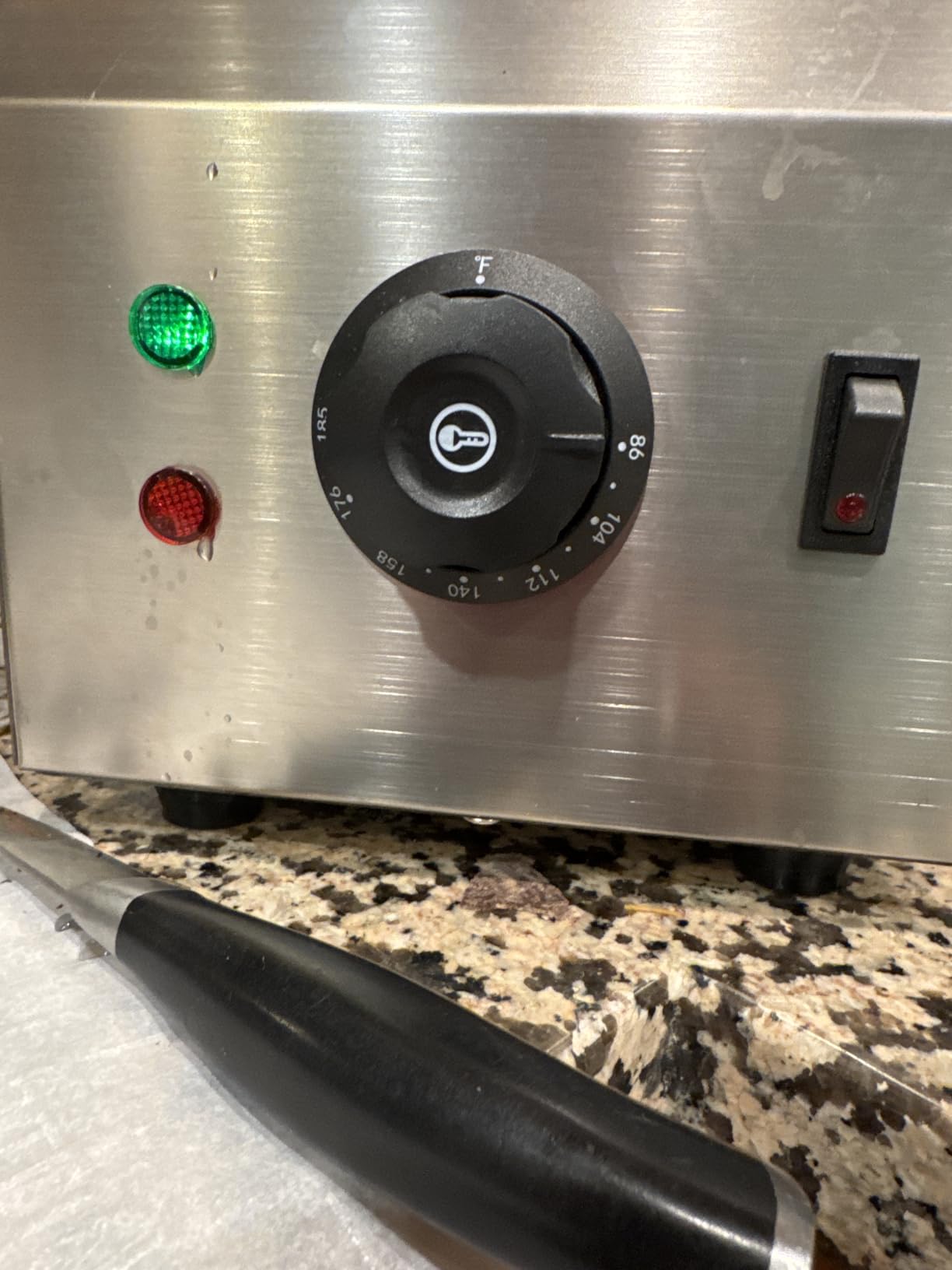 Chocolate Tempering Machine Chocolate Melting Pot,9 Lbs 2 Tanks Chocolate Melter with TEMP Control 86~185℉, 1000W Stainless Steel Electric Commercial Chocolate Warmer and Melter customer photo 2