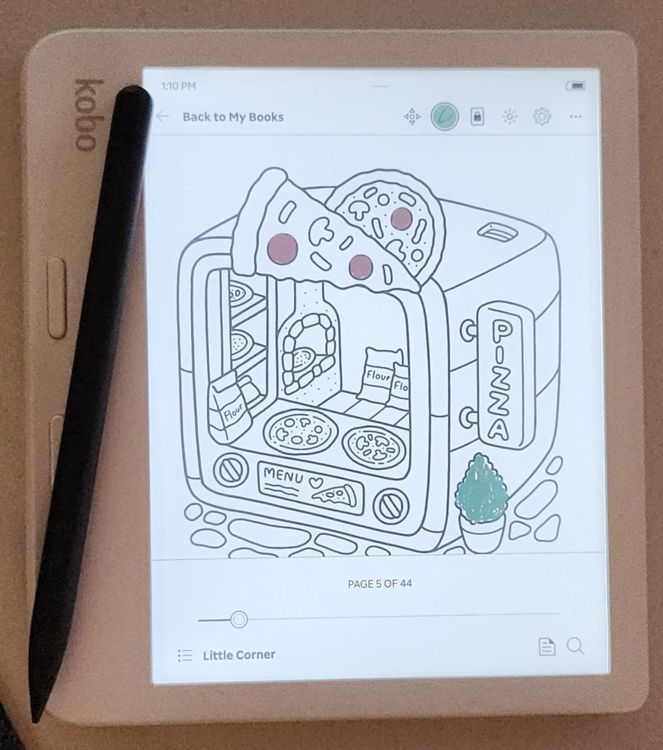 Kobo Libra Colour | eReader | 7” Glare-Free Colour E Ink Kaleido™ 3 Display | Dark Mode Option | Audiobooks | Waterproof | Black customer photo 1