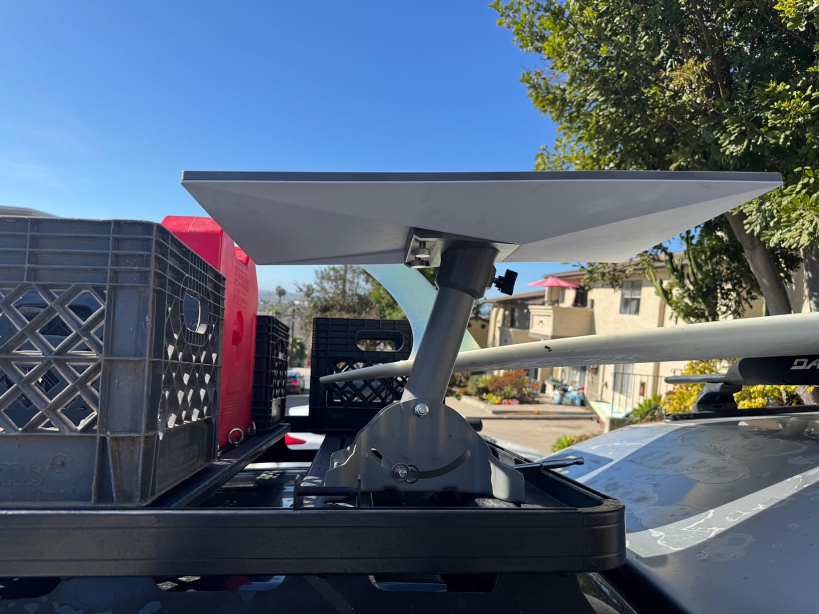 Starlink Generation 3 Heavy Duty Pivot Roof Mount Kit Compatible with Gen3 / V3 Starlink Standard Dish customer photo 1