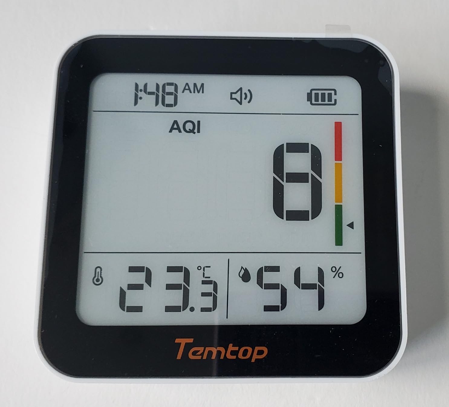Temtop M10+ 6-in-1 CO2 Meter & Indoor Air Quality Monitor customer photo 1