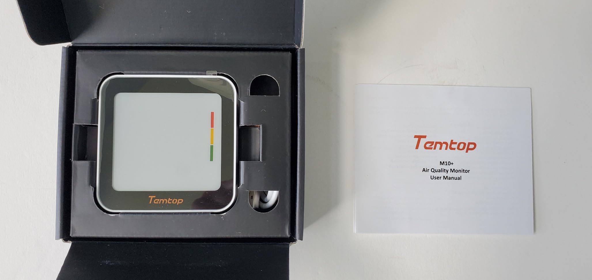 Temtop M10+ 6-in-1 CO2 Meter & Indoor Air Quality Monitor customer photo 2