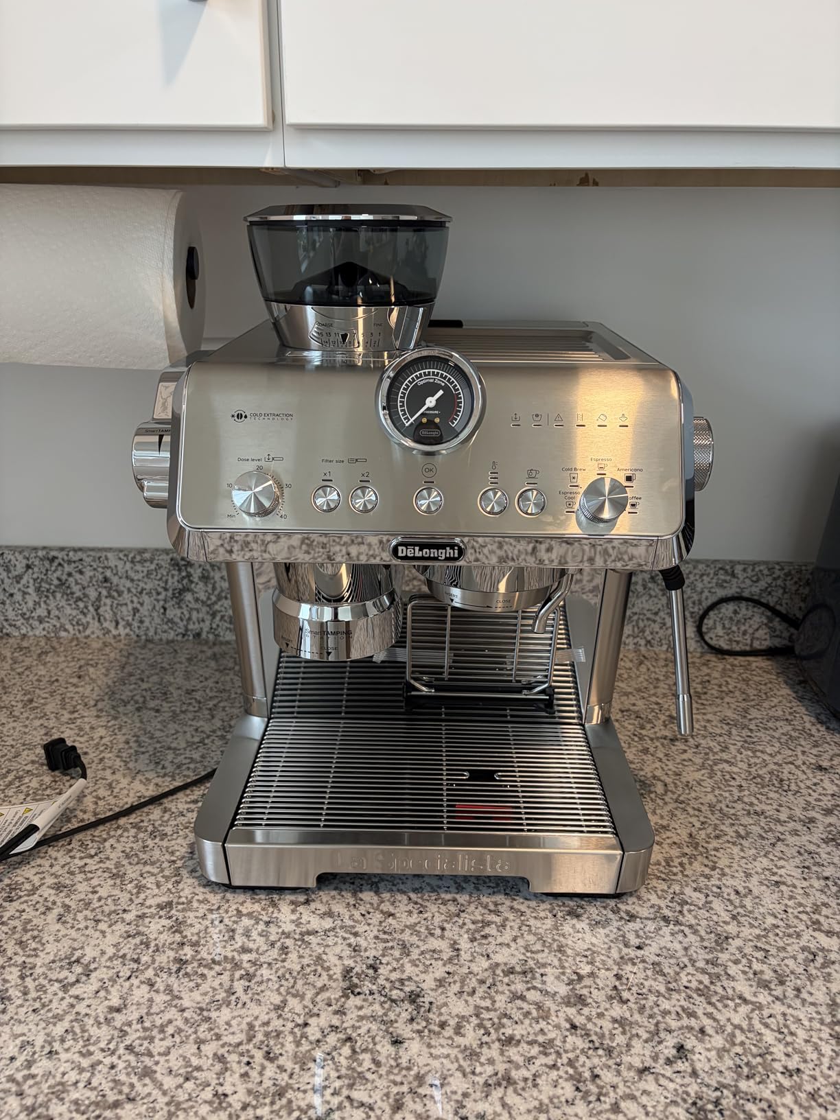 De'Longhi La Specialista Opera Espresso Machine with Coffee Grinder customer photo 2