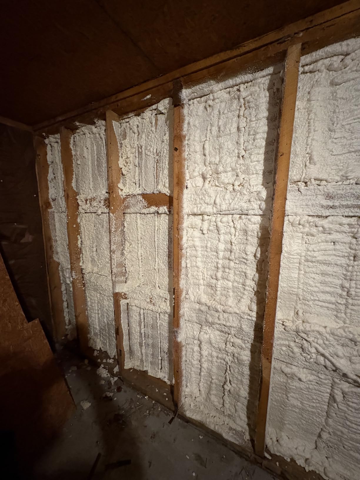 Kraken Bond Fastcoat Fire Rated Spray Foam Insulation Kit Closed Cell in a Can 240 sq ft (12x27.1 oz.) (R-Value 11.32 / 2in) - Spray Foam for Garage Door, Attic, Wall Gun & Cleaner Included, 12 Pack customer photo 1