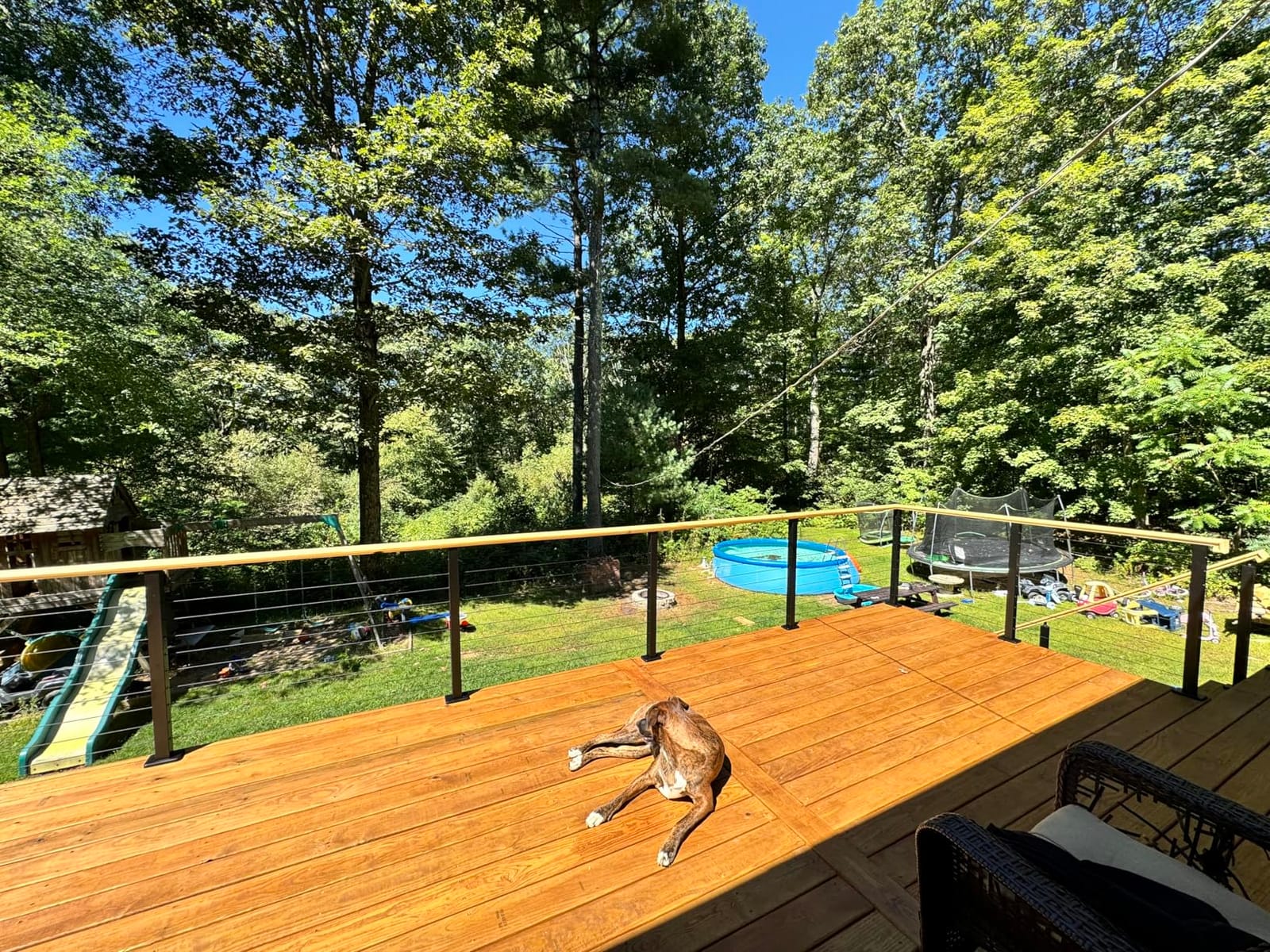 Muzata 16-20ft Modular Cable Railing Kit for Deck Surface Mount 36in RW17 customer photo 1