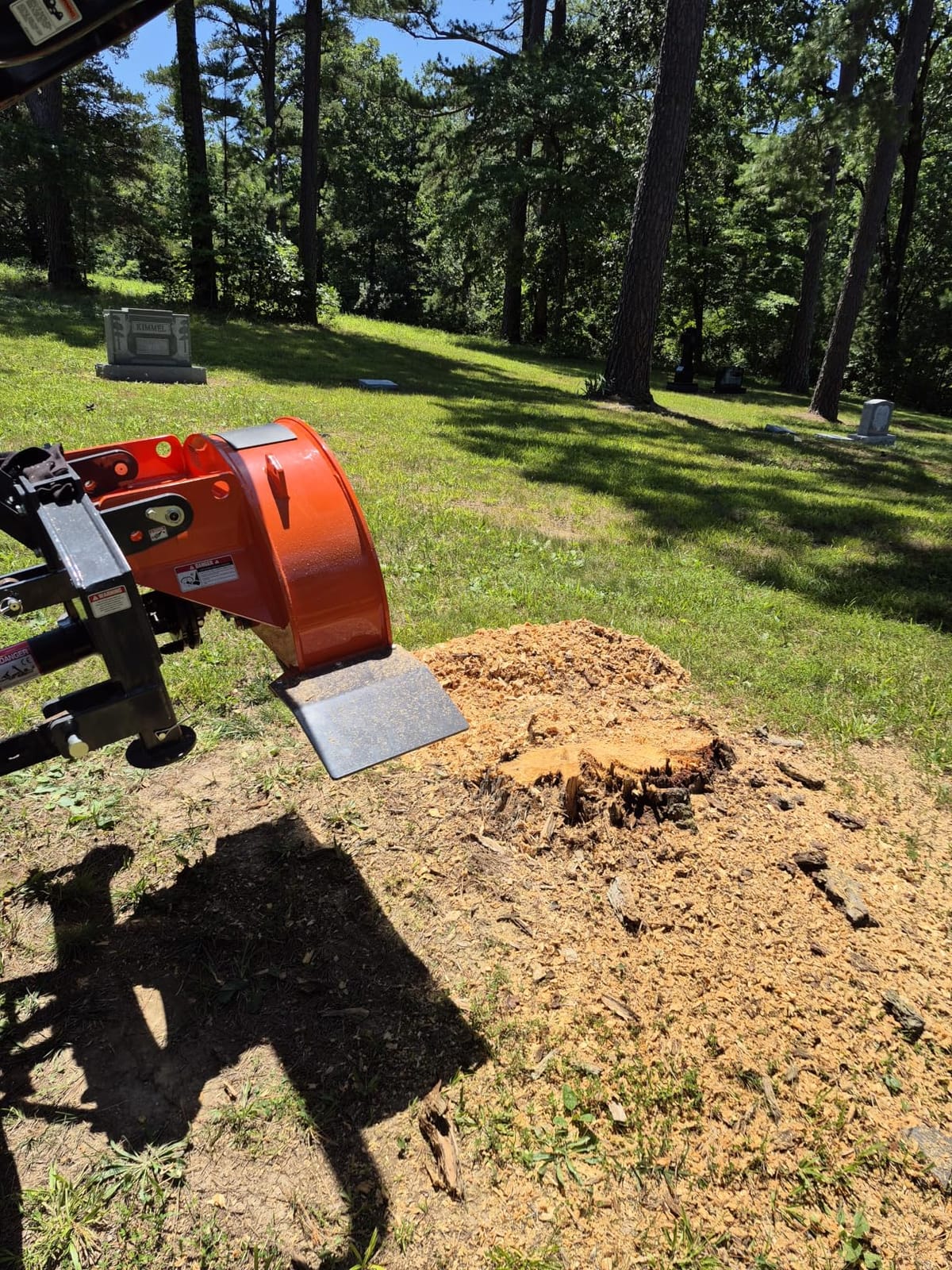 MechMaxx Heavy Duty PTO Powered Stump Root Grinder, Includes 12 Bonus Teeth customer photo 1