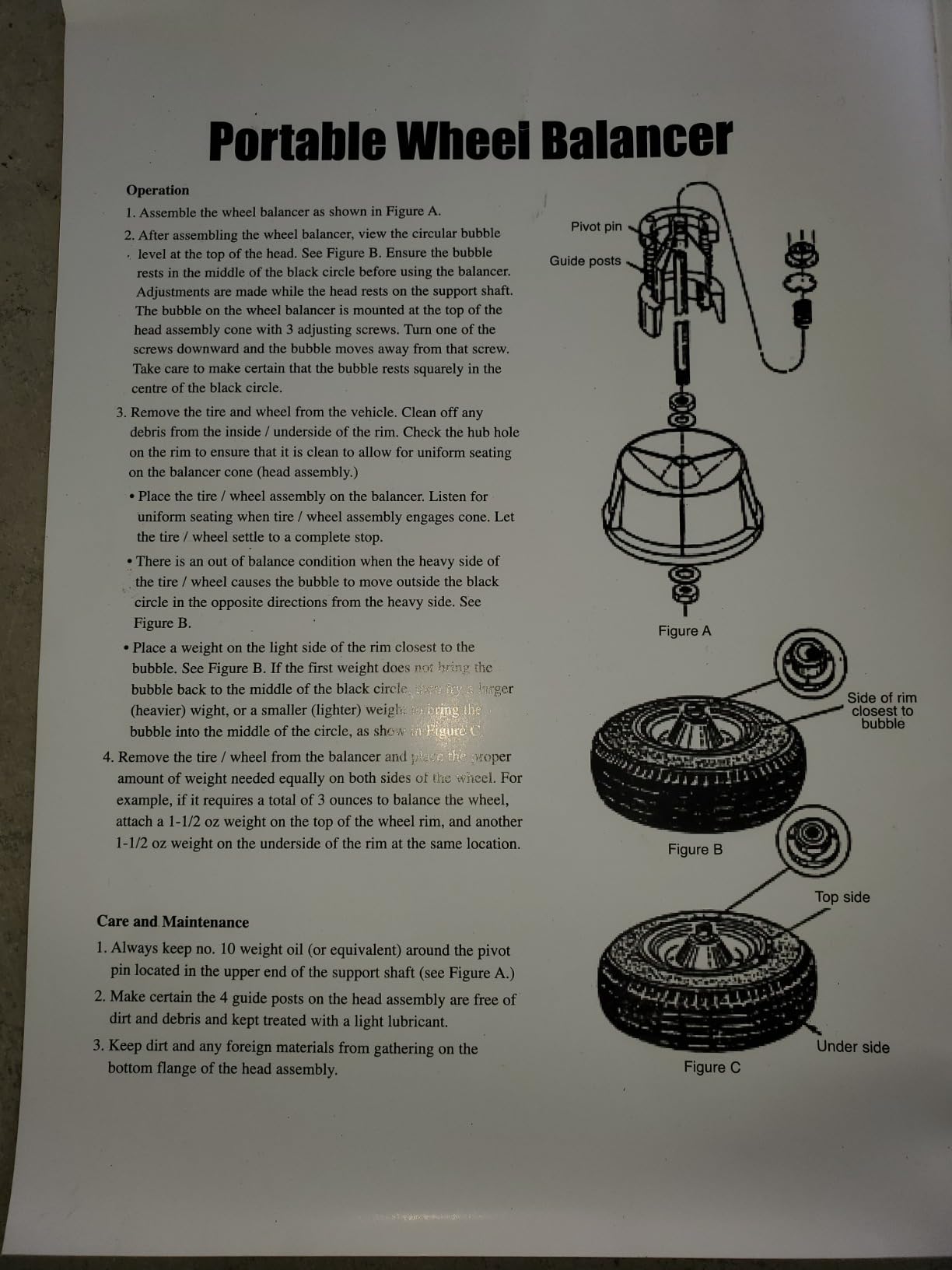 SIXIWANZI Tire Balancer, Portable Bubble Wheel Balancer for Cars Trucks customer photo 2