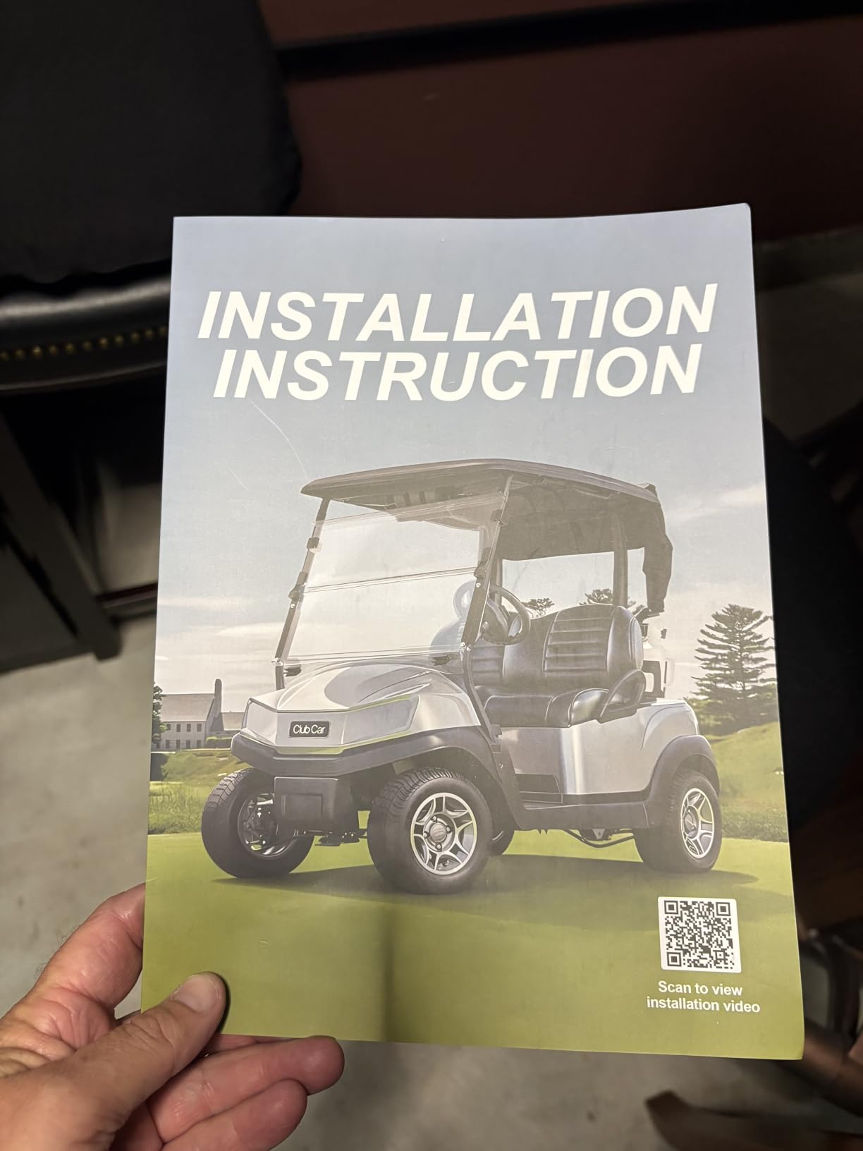 Golf Cart Windshield for Club Car Precedent/Tempo/Onward 2004-UP customer photo 1