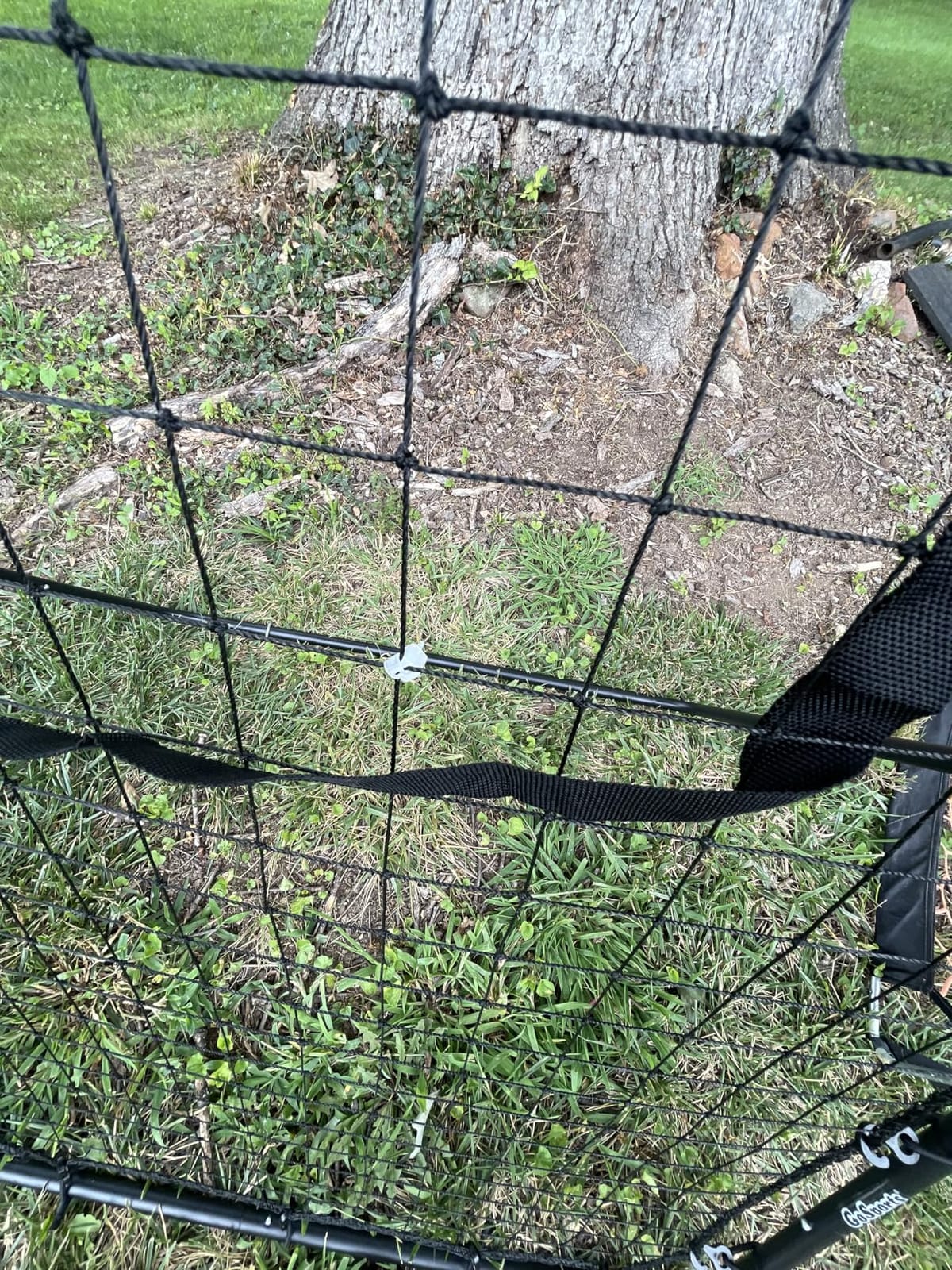 GoSports Baseball & Softball Pitching and Fielding Rebounder - Pitch Back Net - Choose Your Size customer photo 2