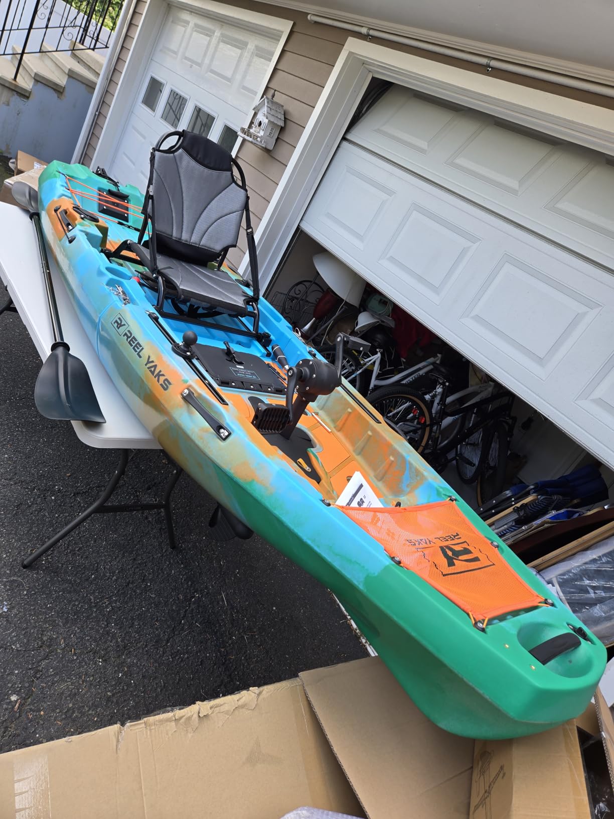 Reel Yaks Radar Modular Fishing Kayak, 10ft, 430 lbs Capacity customer photo 1