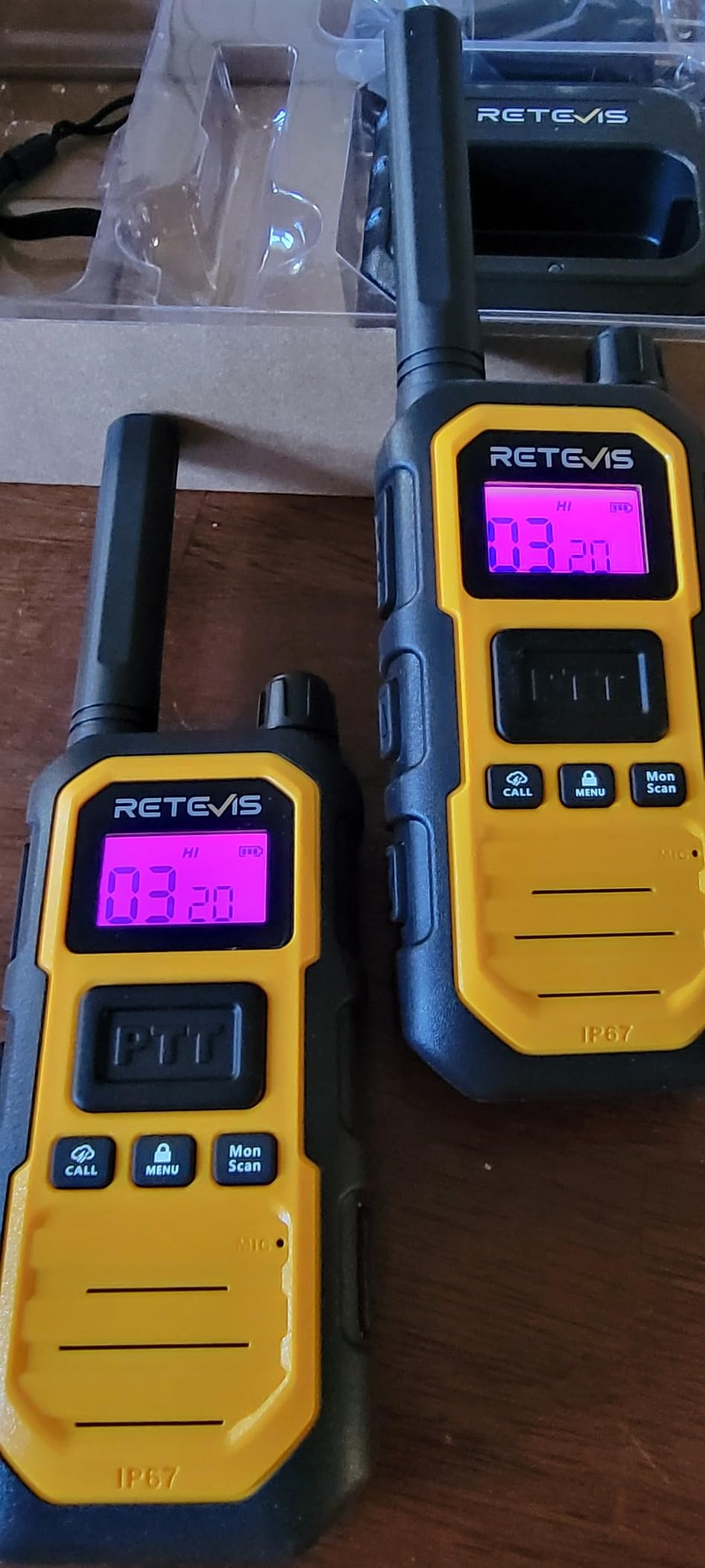 Retevis RB48PLUS GMRS Walkie Talkies Long Range,IP67 Waterproof 2 Way Radio customer photo 1