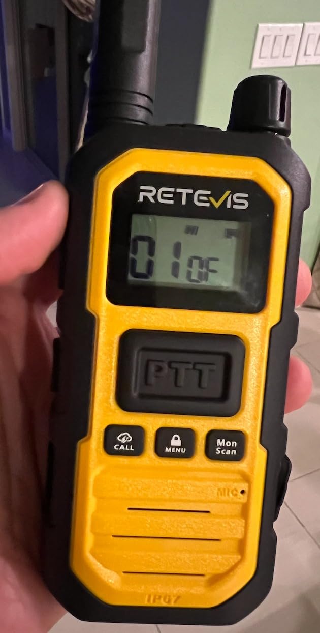 Retevis RB48PLUS GMRS Walkie Talkies Long Range,IP67 Waterproof 2 Way Radio customer photo 2
