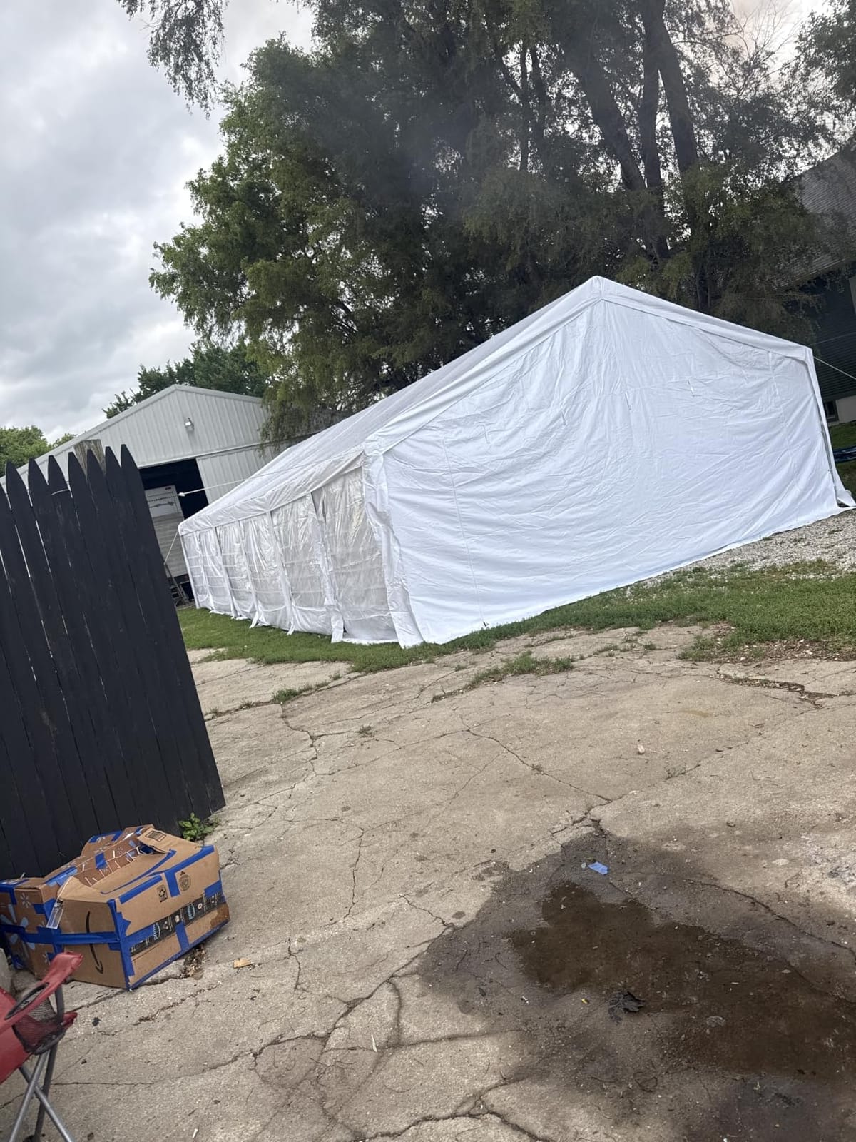 Quictent 20x30 Heavy Duty PVC Party Tent with 10 Removable Sidewalls customer photo 2