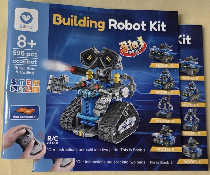 Sillbird Robot Building Kit with Remote Control STEM Gift for Boys Age 8-14 customer photo 2