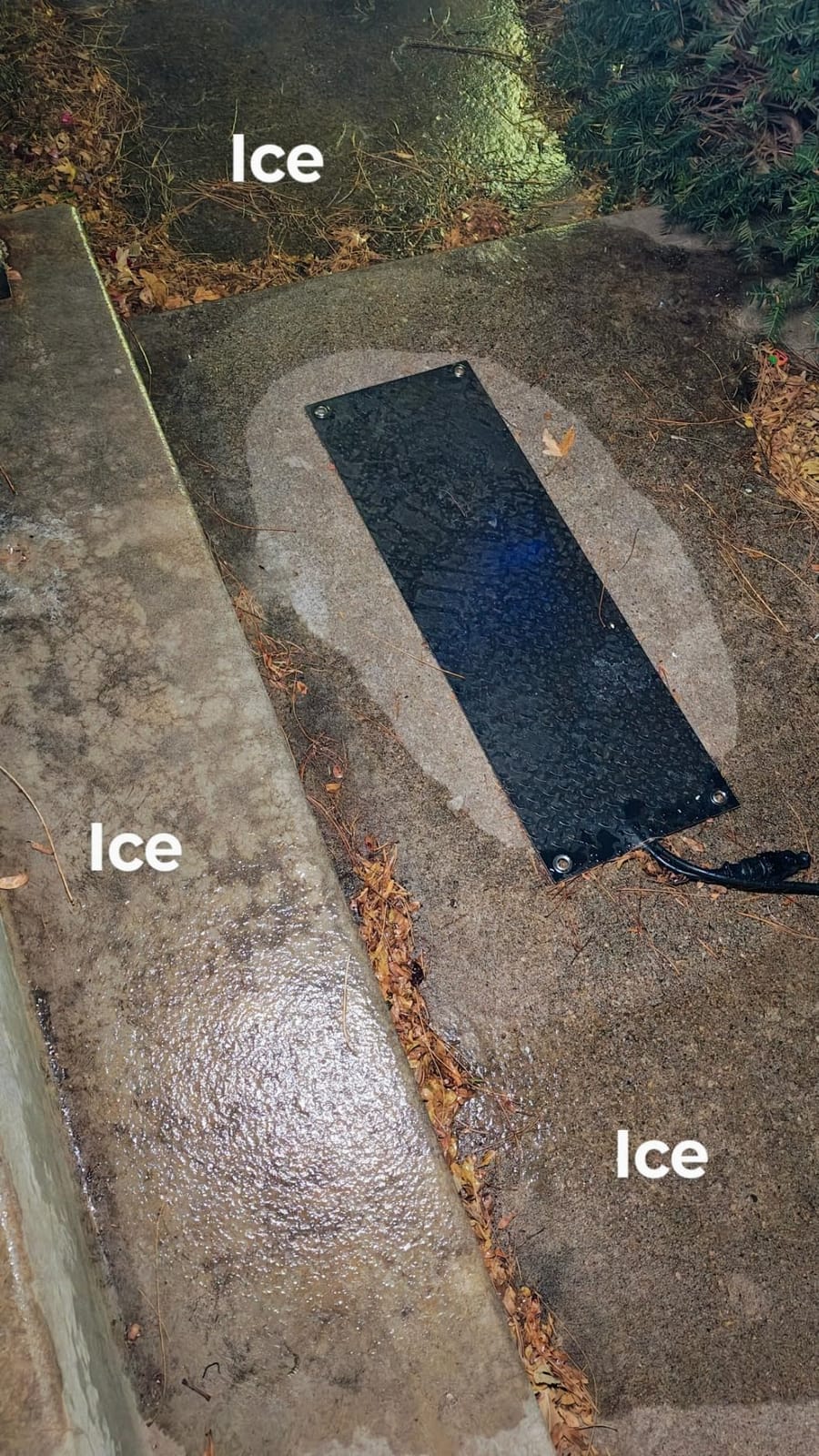 Heated Snow Melting Mats for walkways Stairs- Outdoor Heated Mats- Non-Slip Electric Heated Foot Mats for Winter Snow Removal- Heated Snow Melting Mat for Stairs garages Driveway (10in x 48in) customer photo 1