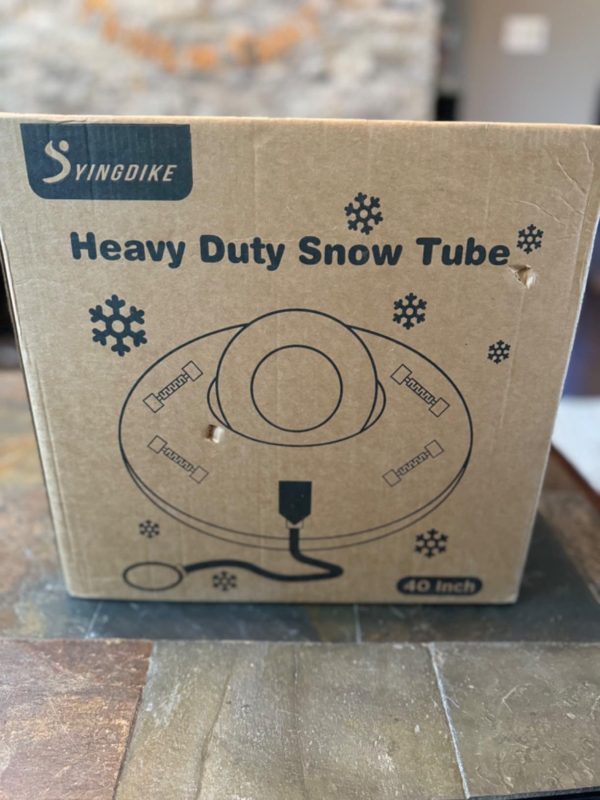 Snow Tube for Sledding, Heavy Duty 40