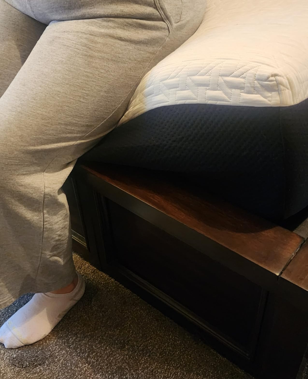 Nectar 12” Memory Foam Mattress, Queen, Medium Firm, 1-Year Trial | Contouring Memory Foam, Cooling Top Layer, Back Pain & Pressure Relief, Mattress in a Box, 365-Night Trial & Forever Warranty customer photo 1