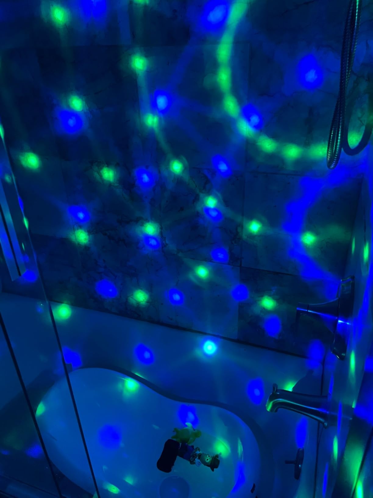 Disco Ball Light,Party Disco Strobe Ocean Star Projector Dj Dance Light Sound Activated with Remote Control Stage Rave for Parties Bar Birthday Wedding KTV Christmas Halloween Dancing Décor customer photo 1