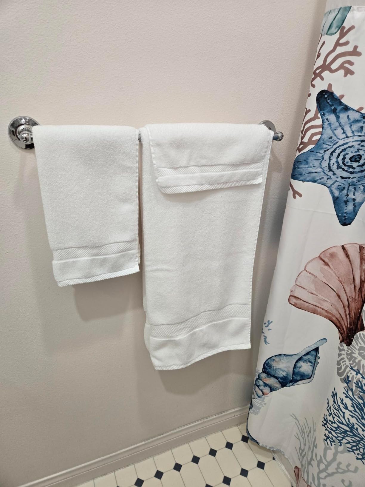 Alusa Home 100% Organic Zero-Twist Cotton Towels - GOTS Certified Luxury Bath Towels - Ultra Soft & Plush 700GSM Long-Staple Cotton - 6 Piece Towel Set (Pewter Grey) customer photo 1