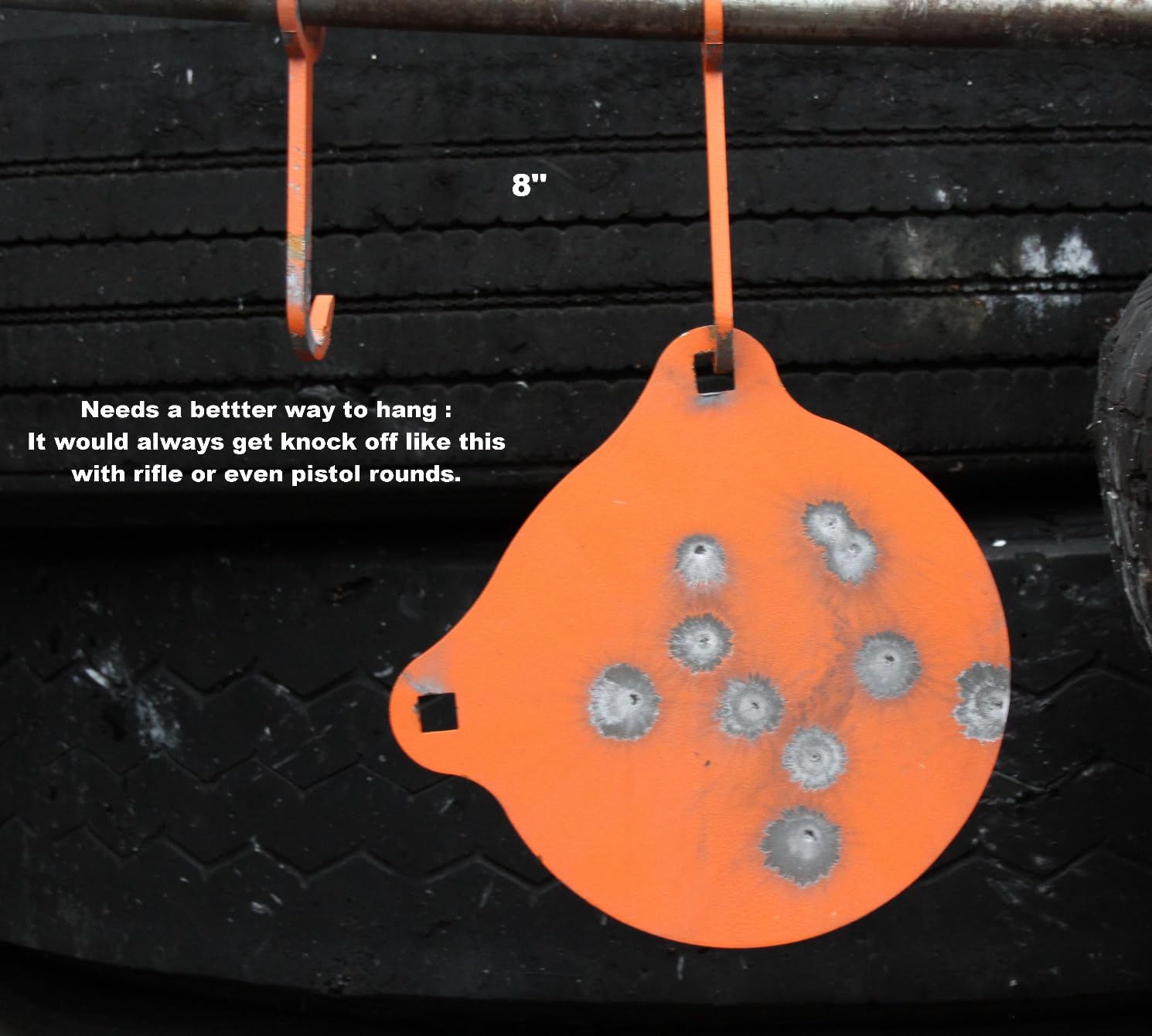 GADFISH AR500 Steel Target Combo Set, 3/8