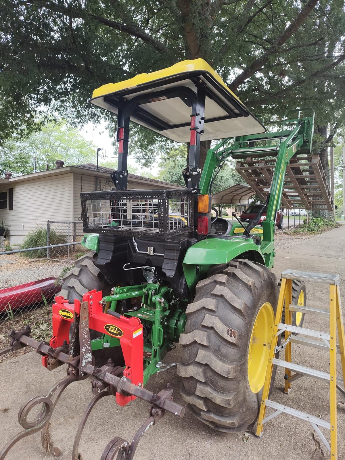 SpeeCo 3-Point Tractor Quick Hitch, Category 1, Orange customer photo 1