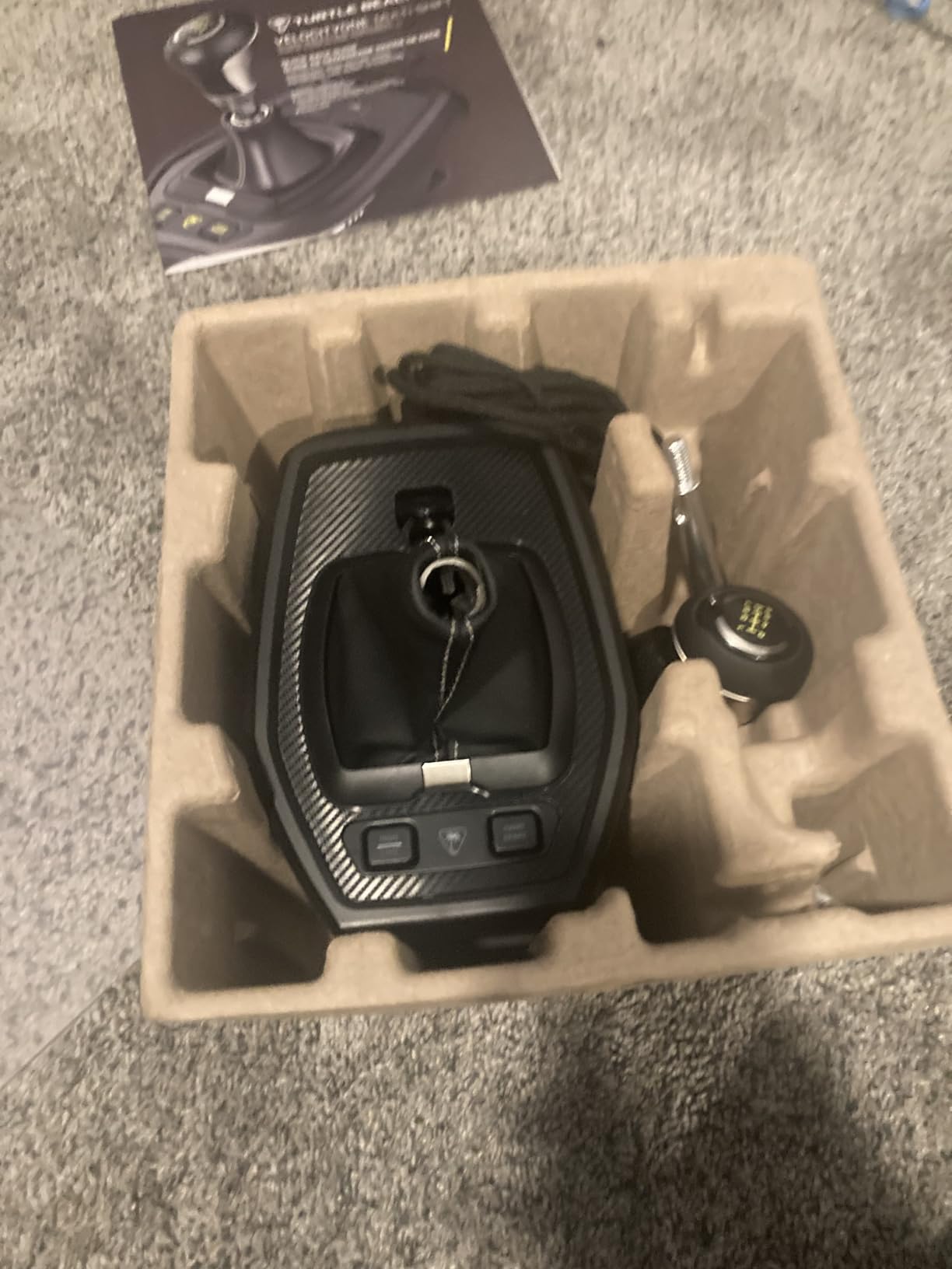 Turtle Beach VelocityOne Multi-Shift Sim Racing Shifter, Handbrake Xbox, PC customer photo 2