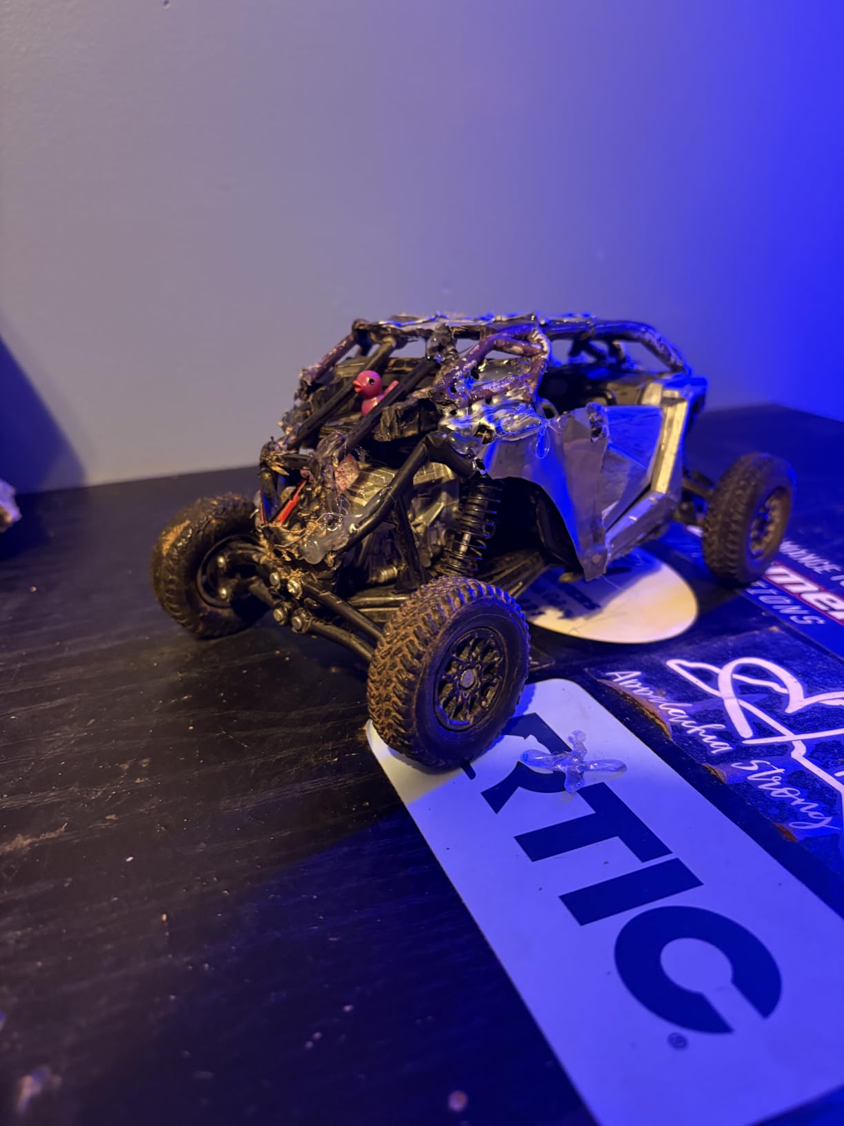 NewRay 1:18 Scale Polaris RZR Pro R 4 (Matte Onyx Black) 58453B customer photo 1