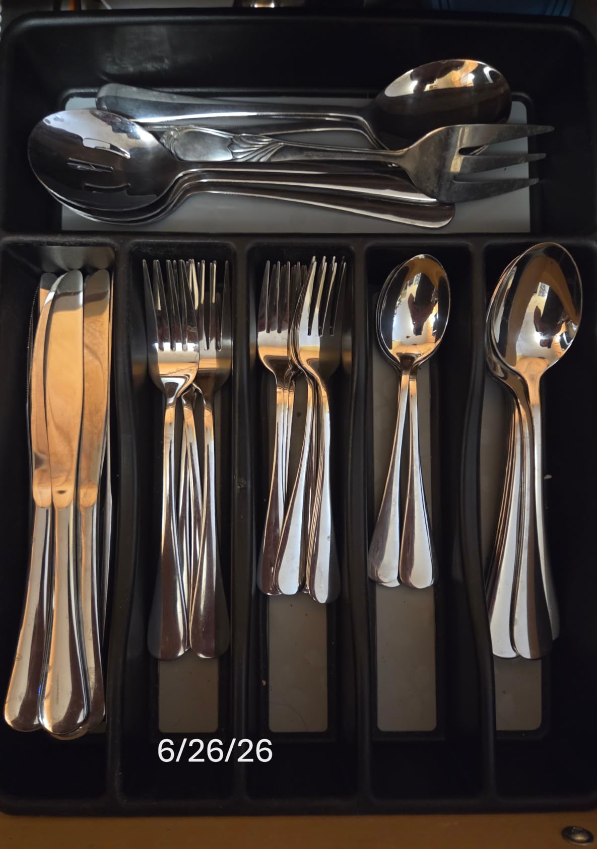 Silverware Set for 6,30 Piece Stainless Steel Flatware Utensils Cutlery Set customer photo 2