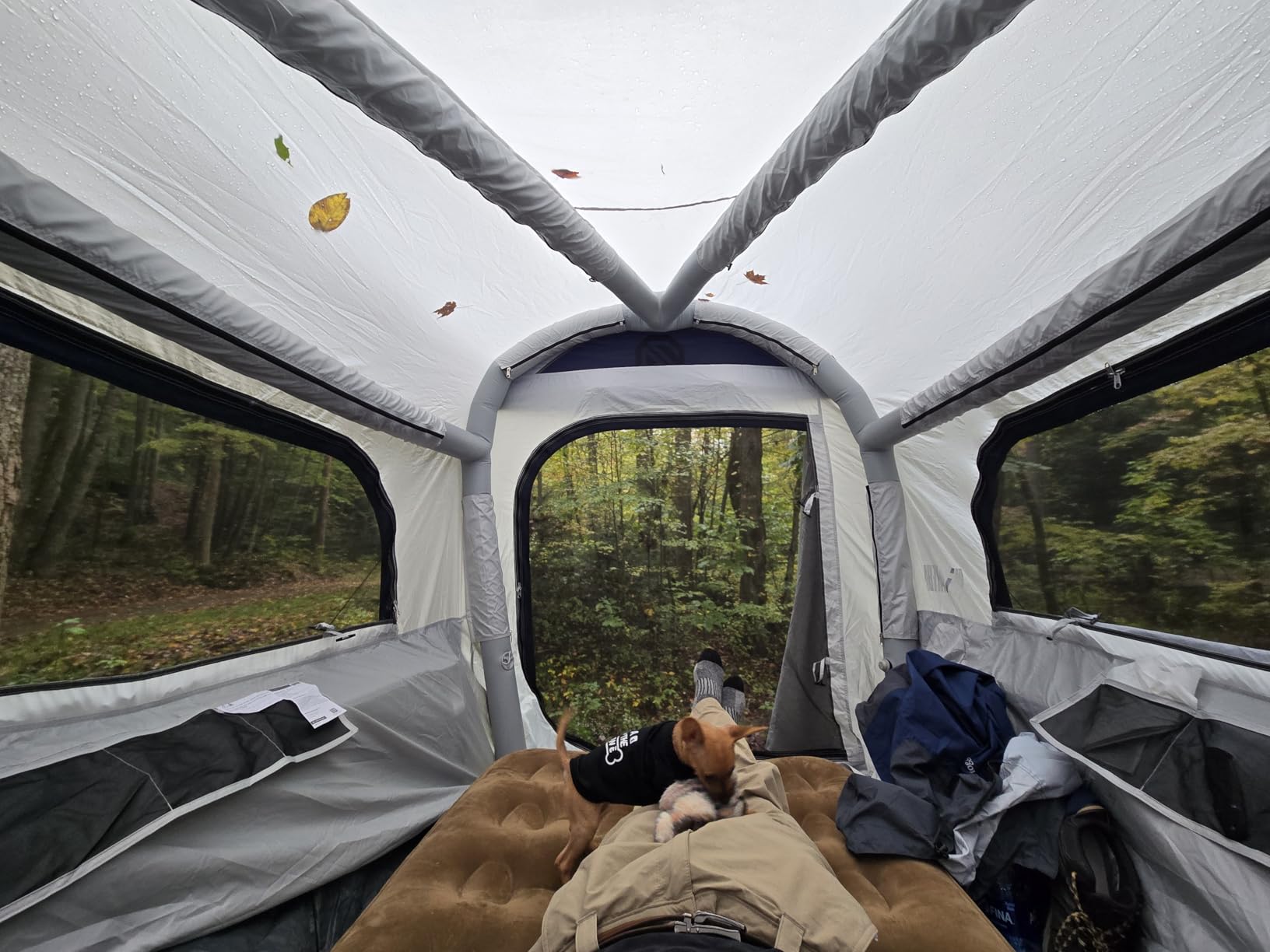 Niphean Truck Bed Tent for Camping 5ft-8ft for 2+1 People, 2 Mins Setup customer photo 2
