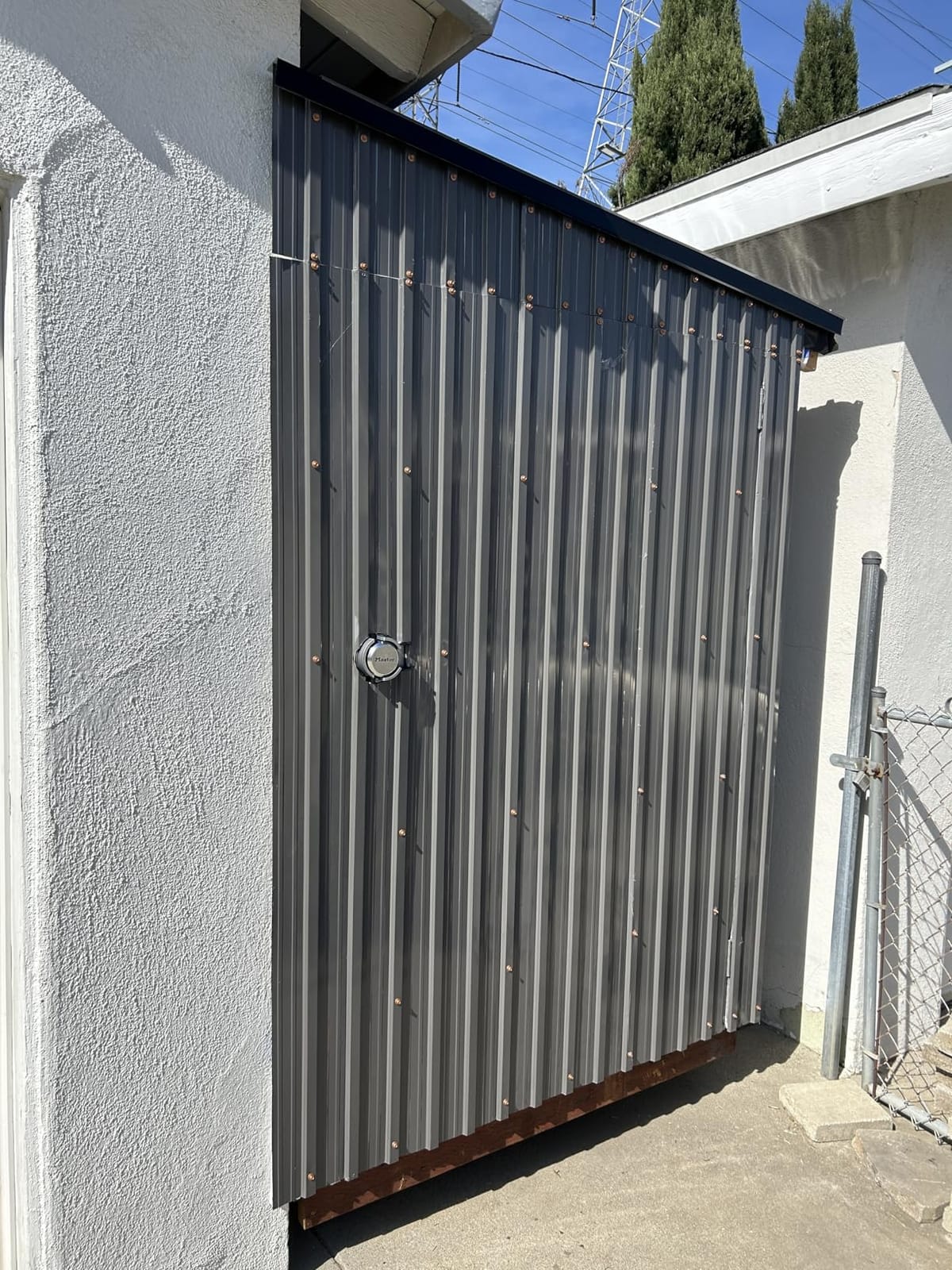 Galvanized Steel Roofing Panels, L73.2inch×W16.77 inch Metal Roof Panels, Corrugated Roofing Panels for Garages, Sheds, Stables and Mobile Homes, Black (15PCS) customer photo 2