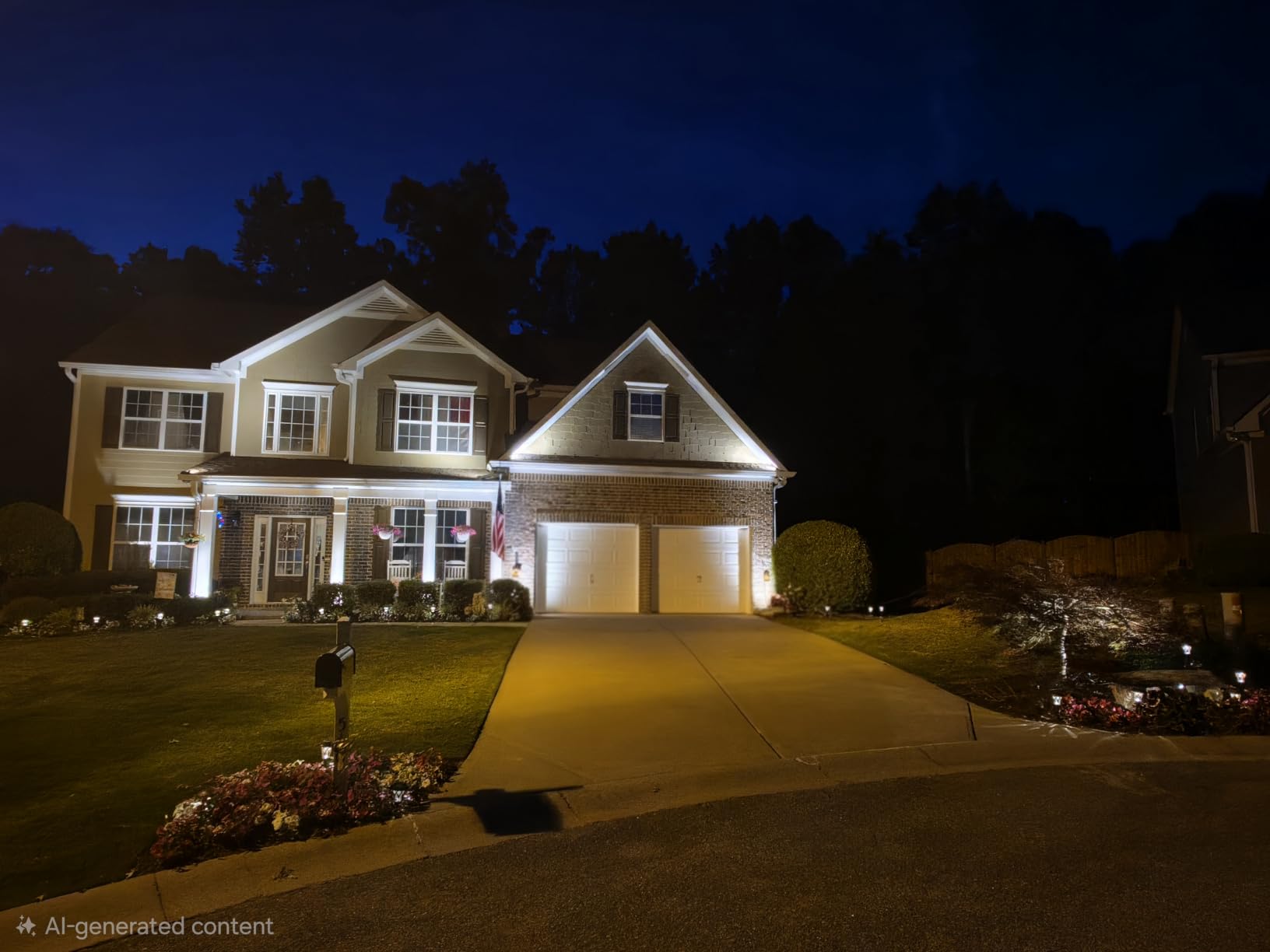 SUNVIE All-in-One LED Low Voltage Landscape Lighting Kit Dusk to Dawn 12PCS | 3000K Landscape Lights with Transformer Connectors 100FT Wire, Waterproof Low Voltage Landscape Lights for Garden Yard House customer photo 2