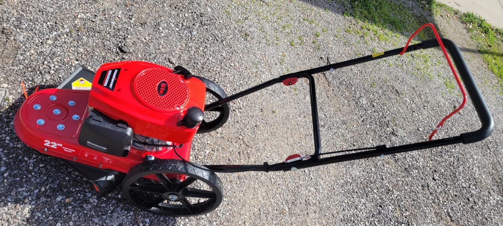 PowerSmart 22-inch 170cc Walk Behind String Trimmer customer photo 1