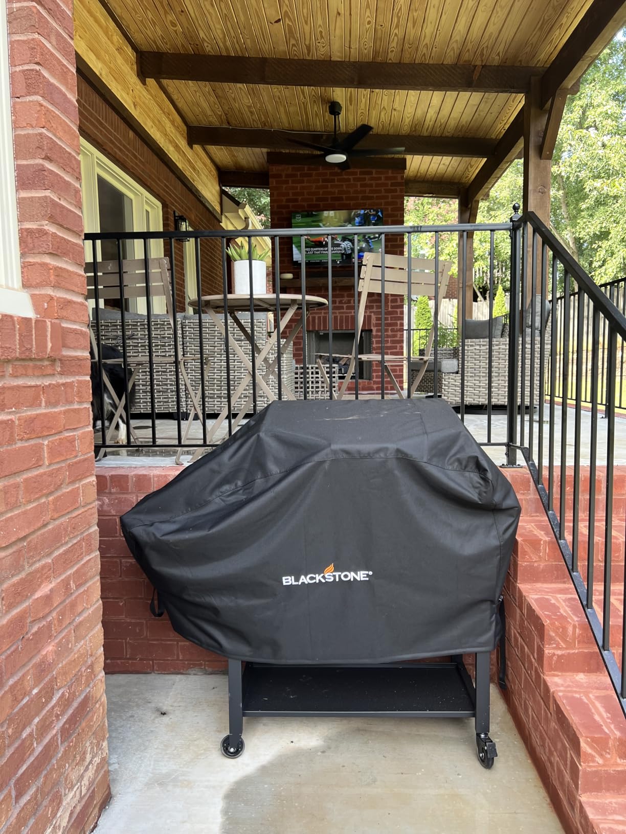 Raynesys 440lbs Outdoor Folding Grill Cart, Blackstone Griddle Stand customer photo 2