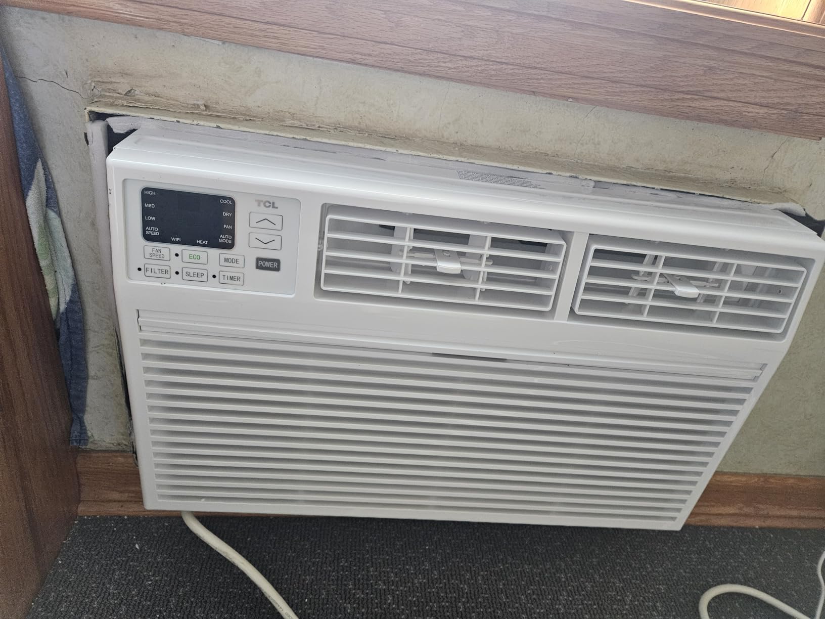 TCL 8,000 BTU Smart Through-the-Wall Air Conditioner with Heater,115V WiFi customer photo 1