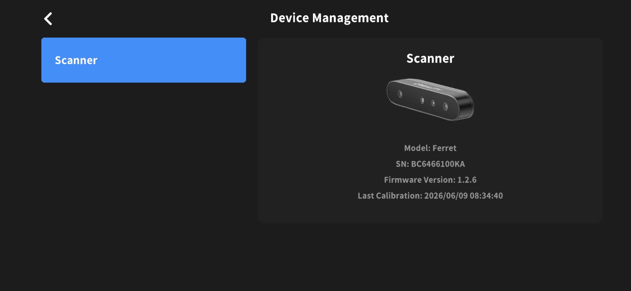 Creality CR-Ferret SE 3D Scanner Desktop Fast 0.1 Mm High Accuracy Flexible Scanning Range Anti-Shake 24-Bit Full-Color Scanning for Black Metal Non-Reflective Objects Mac Windows customer photo 1